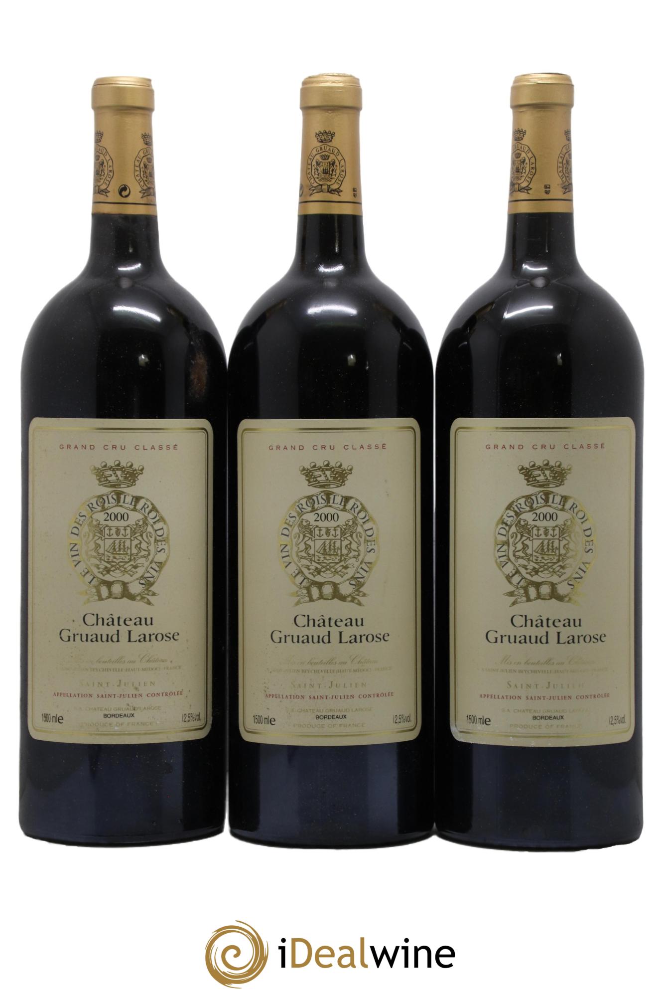 Château Gruaud Larose 2ème Grand Cru Classé 2000 - Lot de 6 magnums - 2