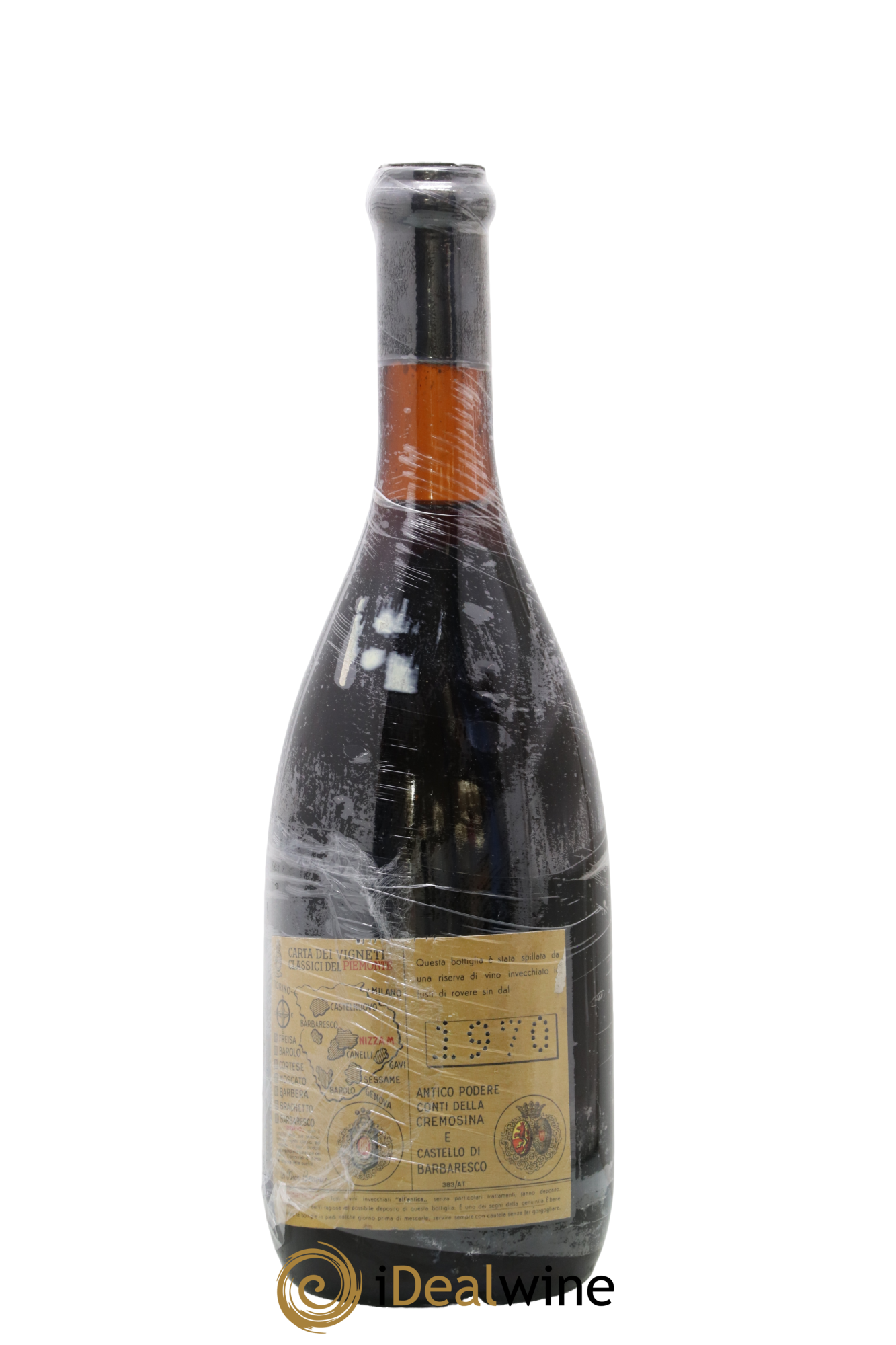 Barolo Riserva Speciale Conti Della Cremosina Bersano Antichi 1970 - Lotto di 1 bottiglia - 1