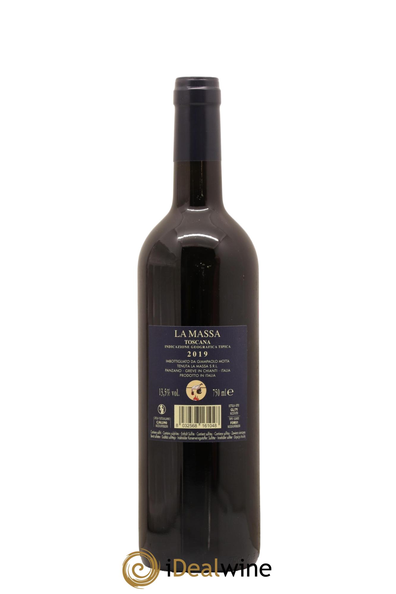 Toscana IGT La Massa 2019 - Lot de 1 bouteille - 1