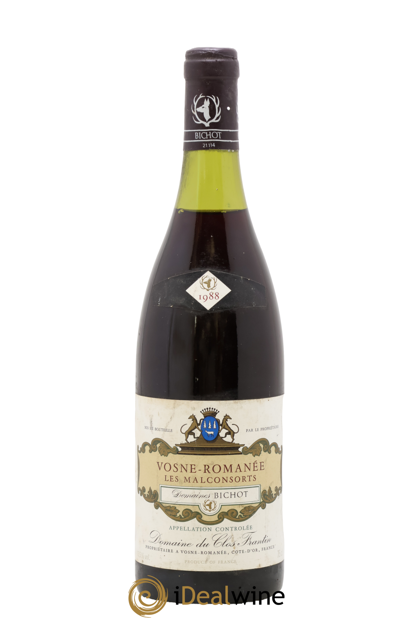 Vosne-Romanée 1er Cru Les Malconsorts Clos Frantin - Albert Bichot 1988 - Lot of 1 bottle - 0