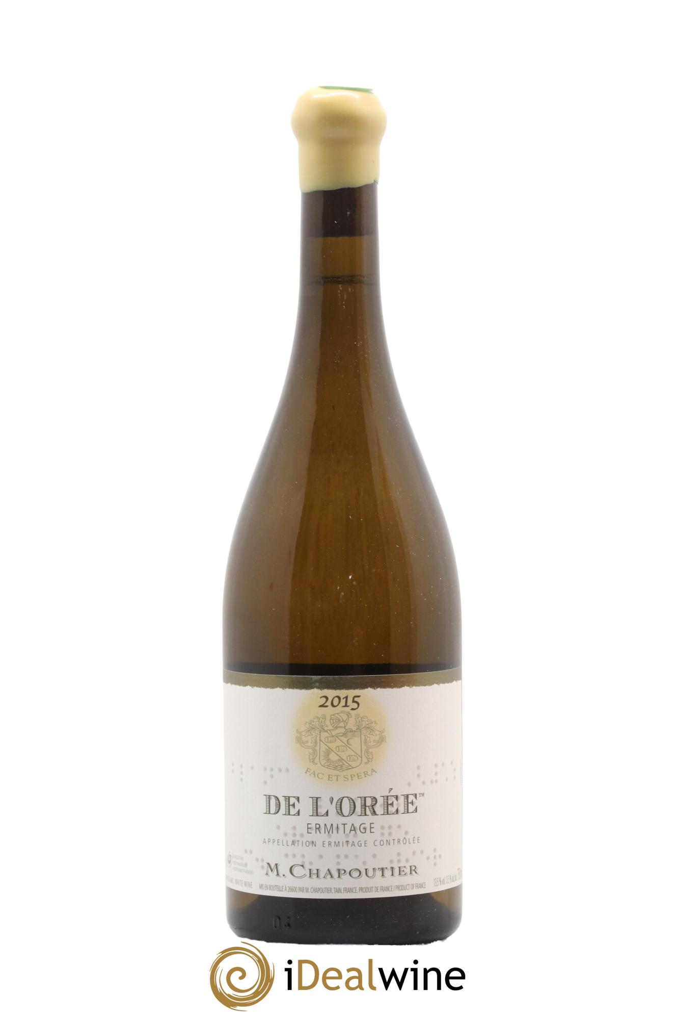 Hermitage Ermitage de l'Orée Chapoutier 2015 - Lot of 1 bottle - 1