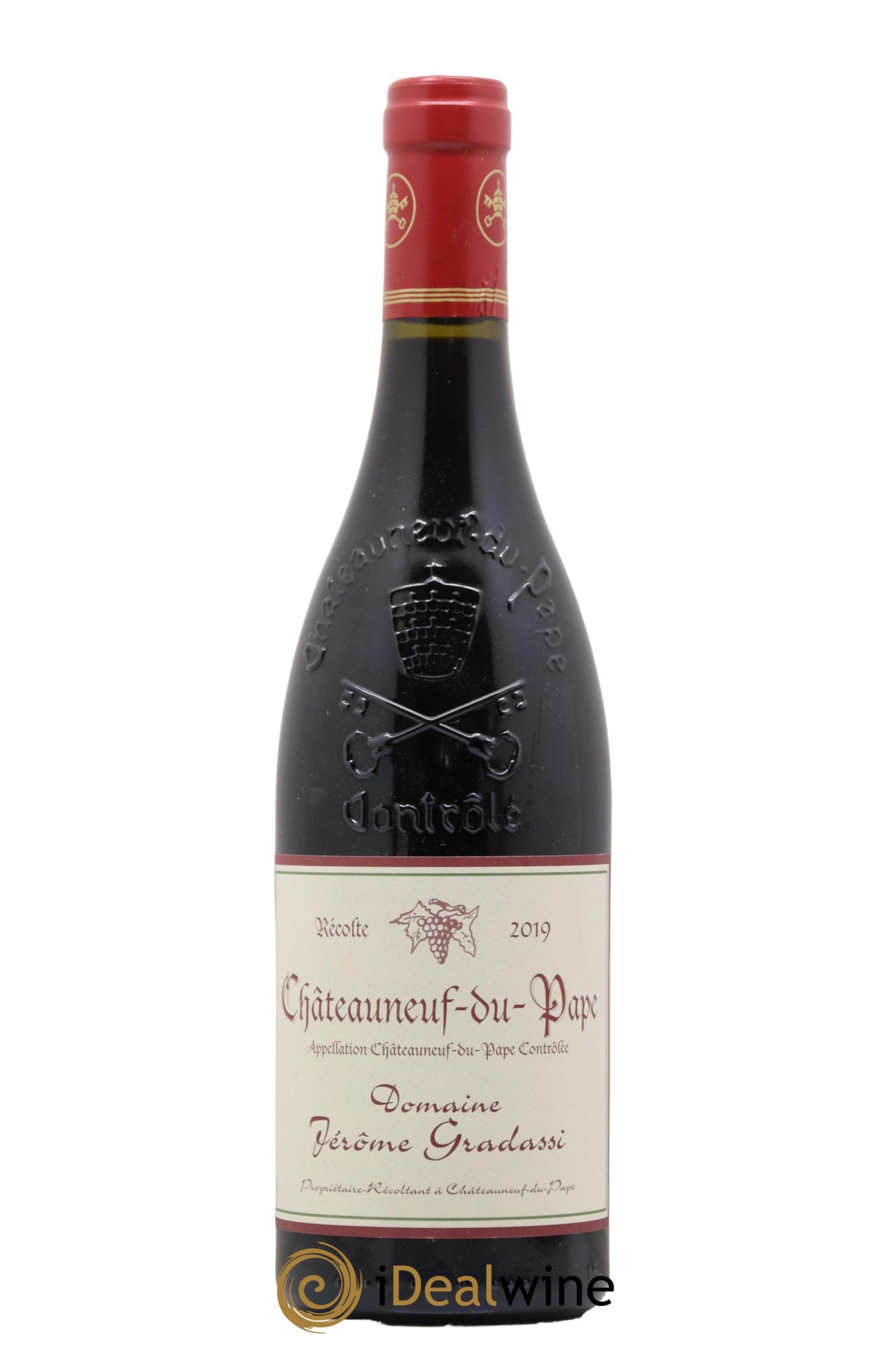 Châteauneuf-du-Pape Jérôme Gradassi 2019 - Lot of 1 bottle - 0