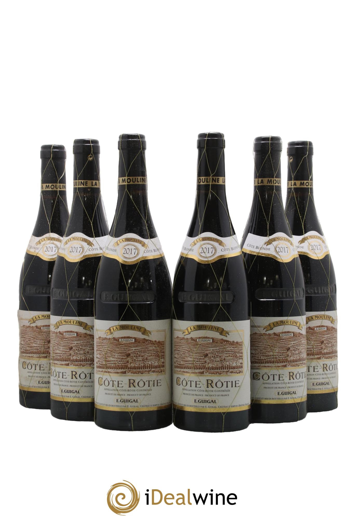 Côte-Rôtie La Mouline Guigal 2017 - Lotto di 6 bottiglie - 0