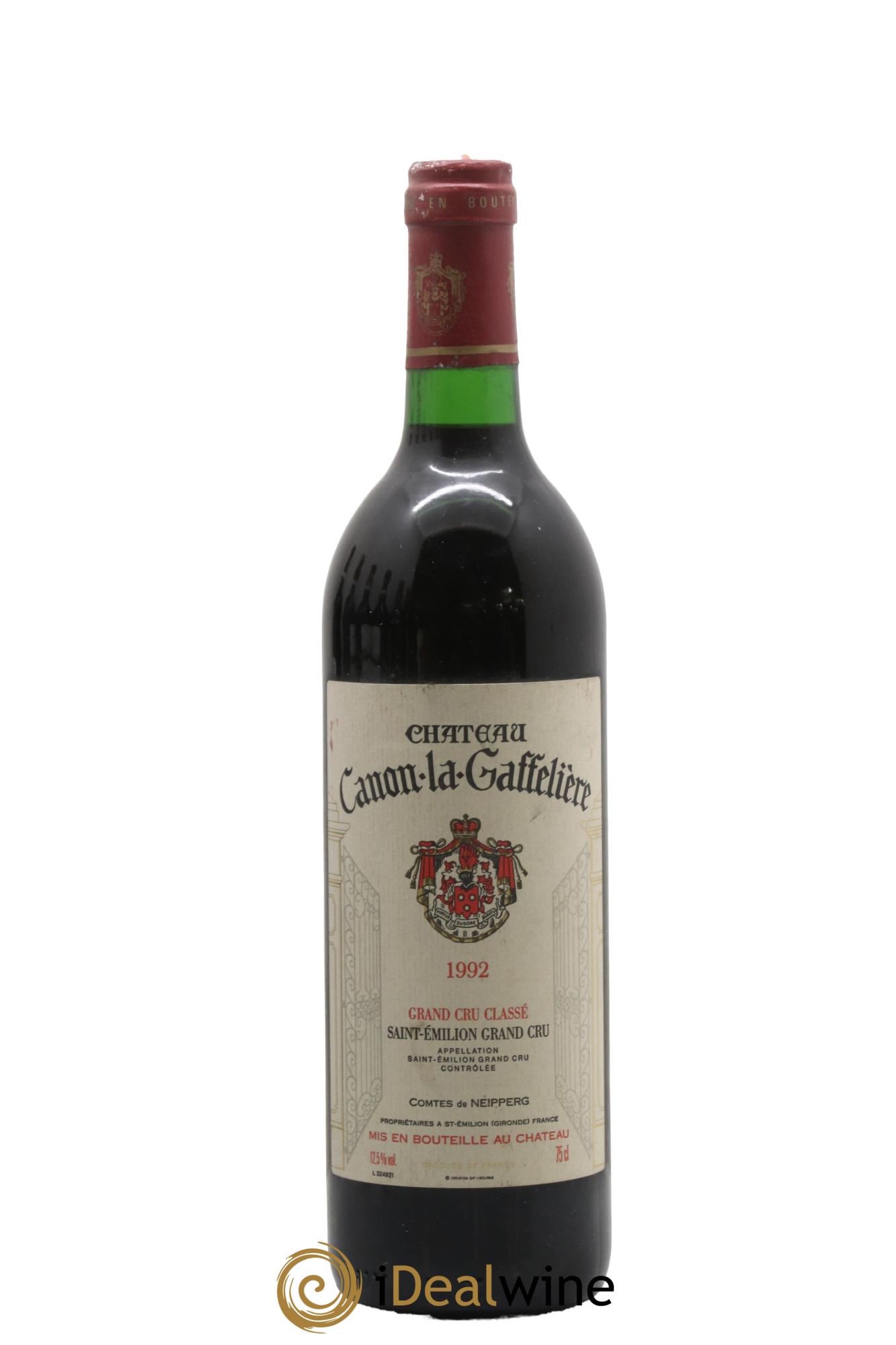 Château la Gaffelière 1er Grand Cru Classé B 1992 - Lot de 1 bouteille - 0