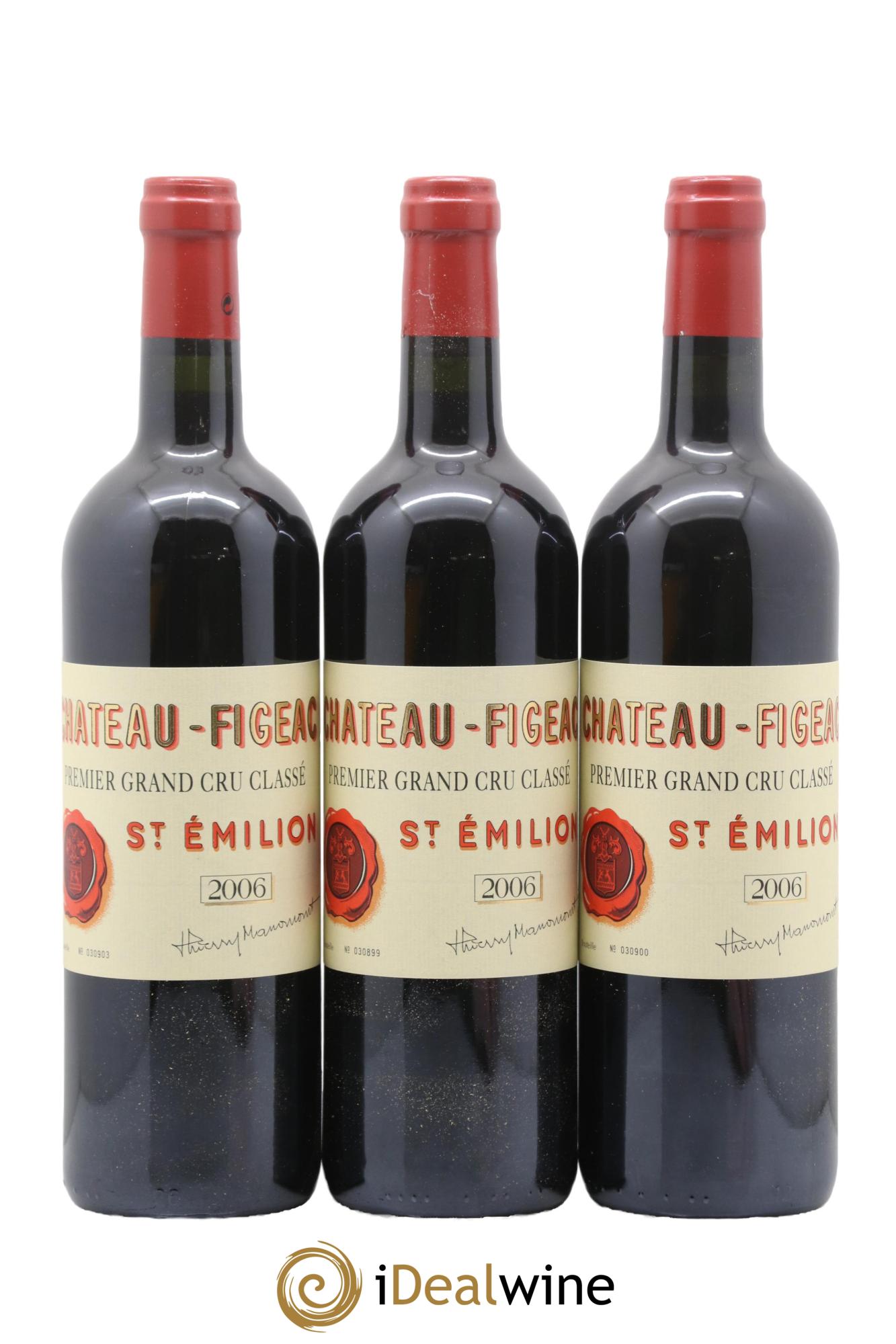 Château Figeac 1er Grand Cru Classé A 2006 - Posten von 12 Flaschen - 7