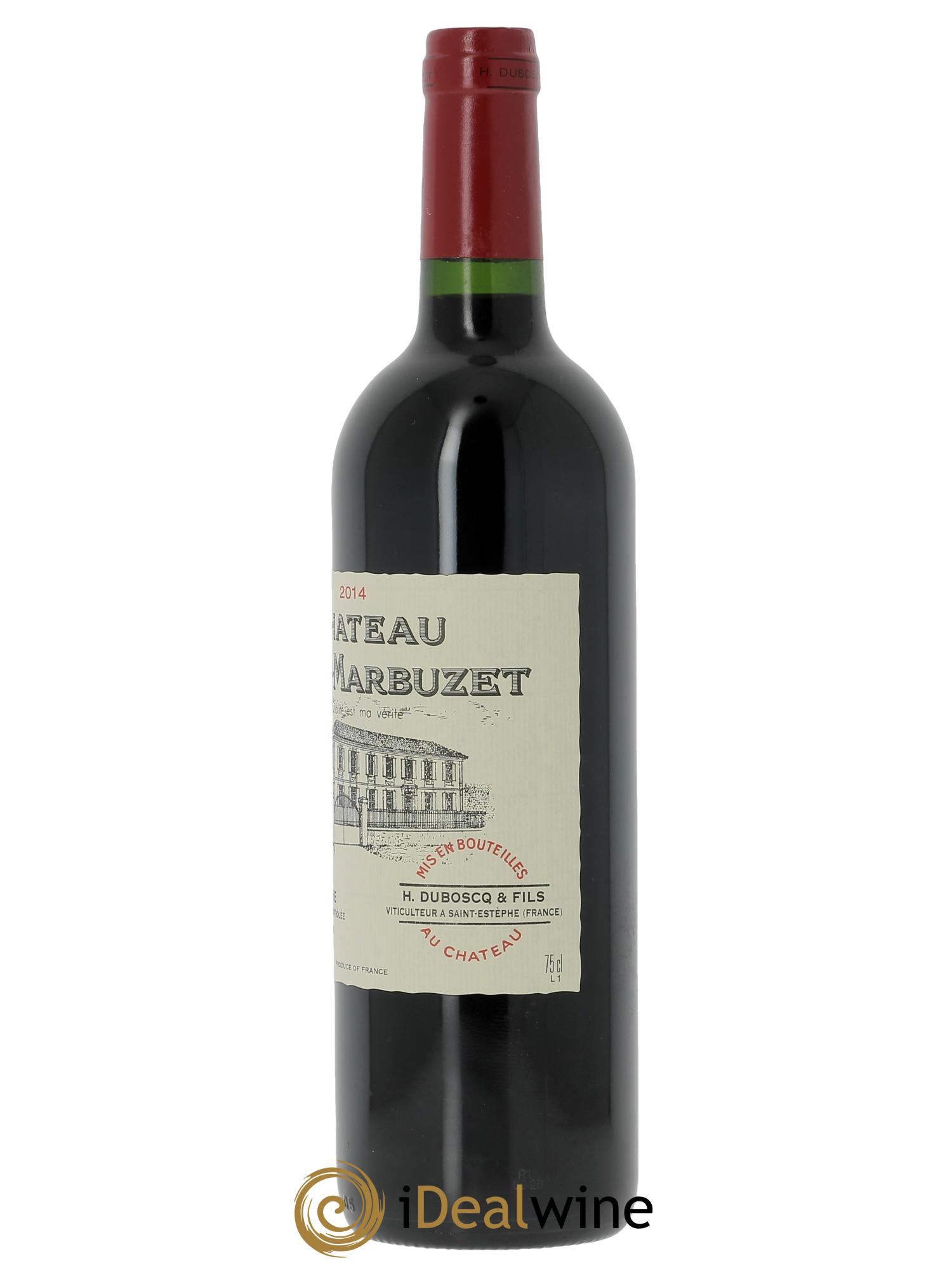 Château Haut Marbuzet 2014 - Lotto di 1 bottiglia - 1