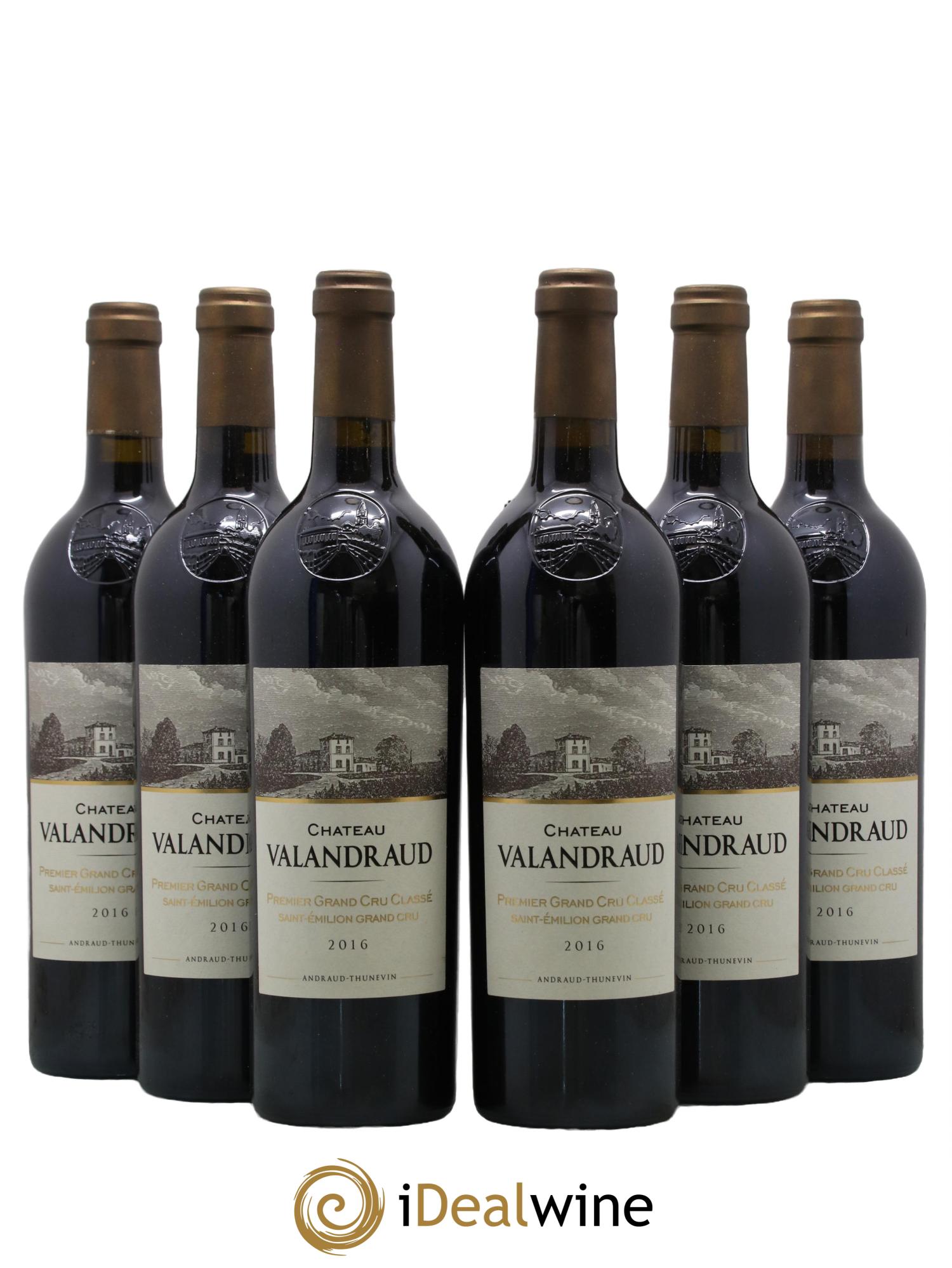 Château de Valandraud 2016 - Lot de 6 bouteilles - 0