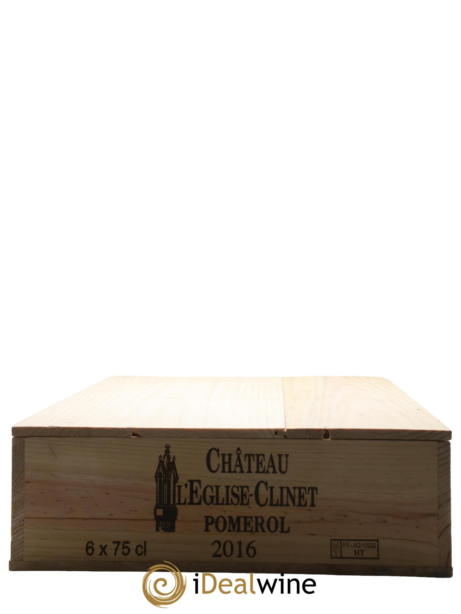 Château l' Église Clinet 2016 - Lot de 6 bouteilles - 5
