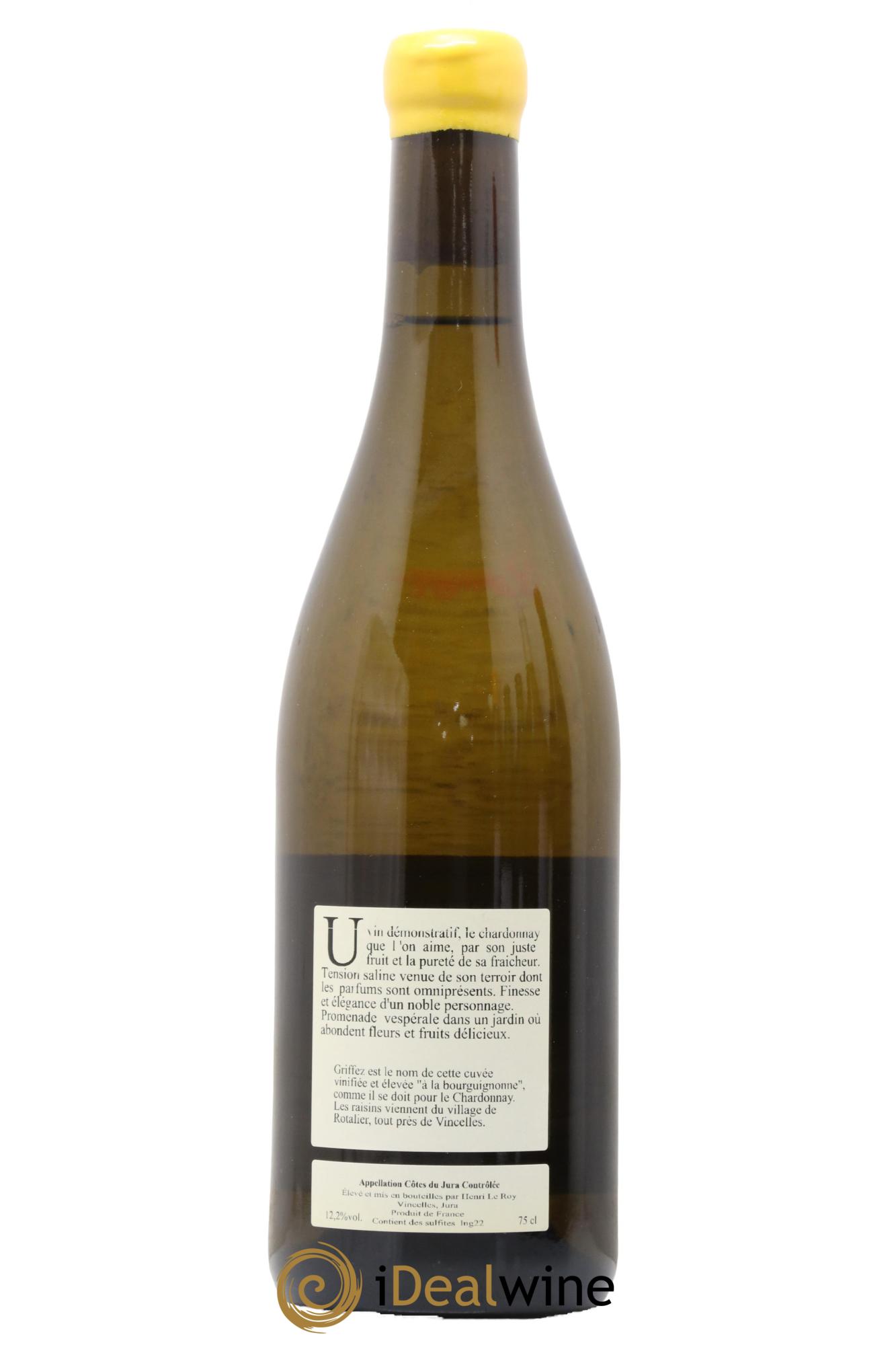 Côtes du Jura Griffez Domaine De L'Aigle À Deux Têtes 2022 - Lot de 1 bouteille - 1