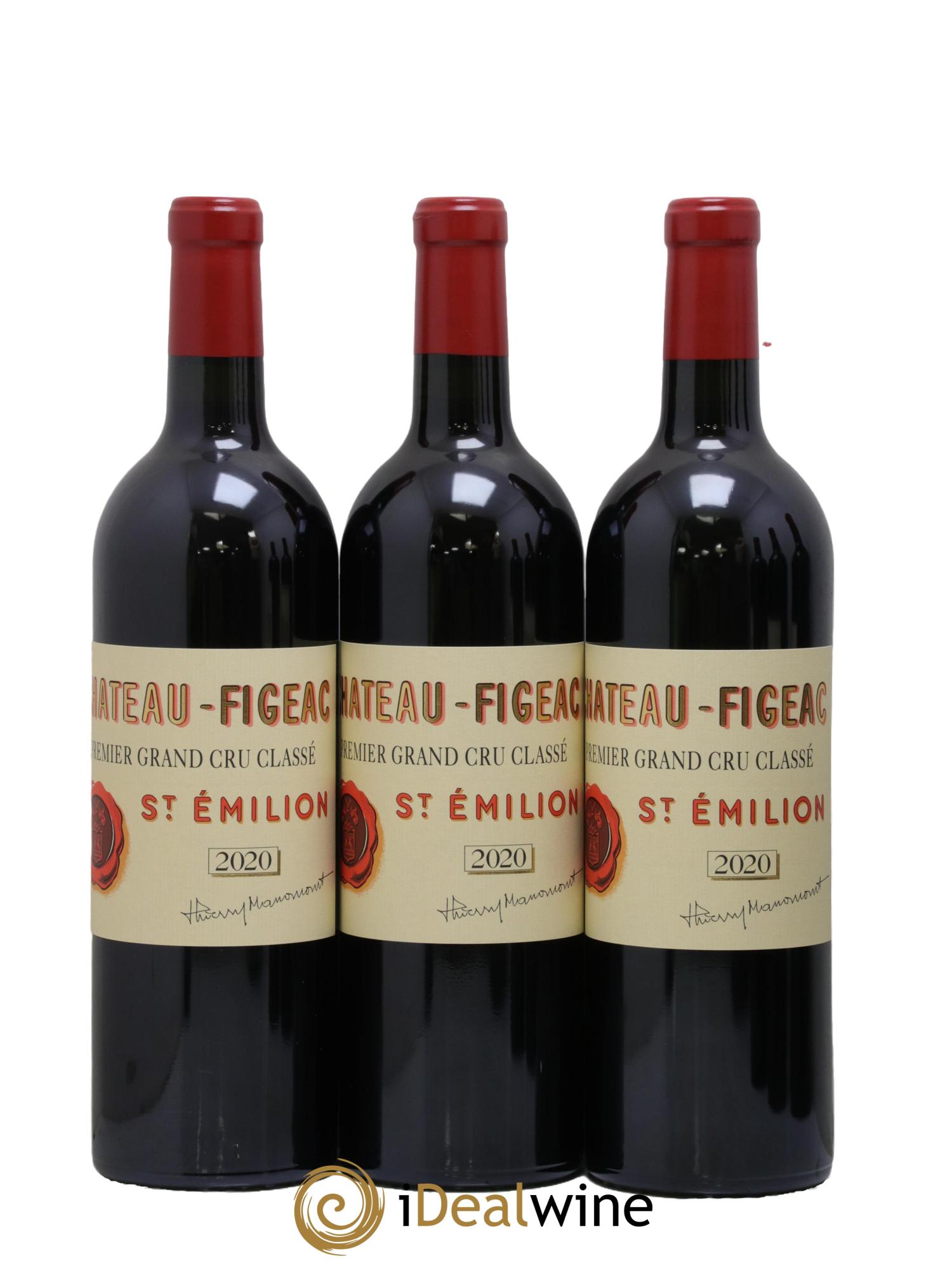 Château Figeac 1er Grand Cru Classé A 2020 - Lot of 6 bottles - 2