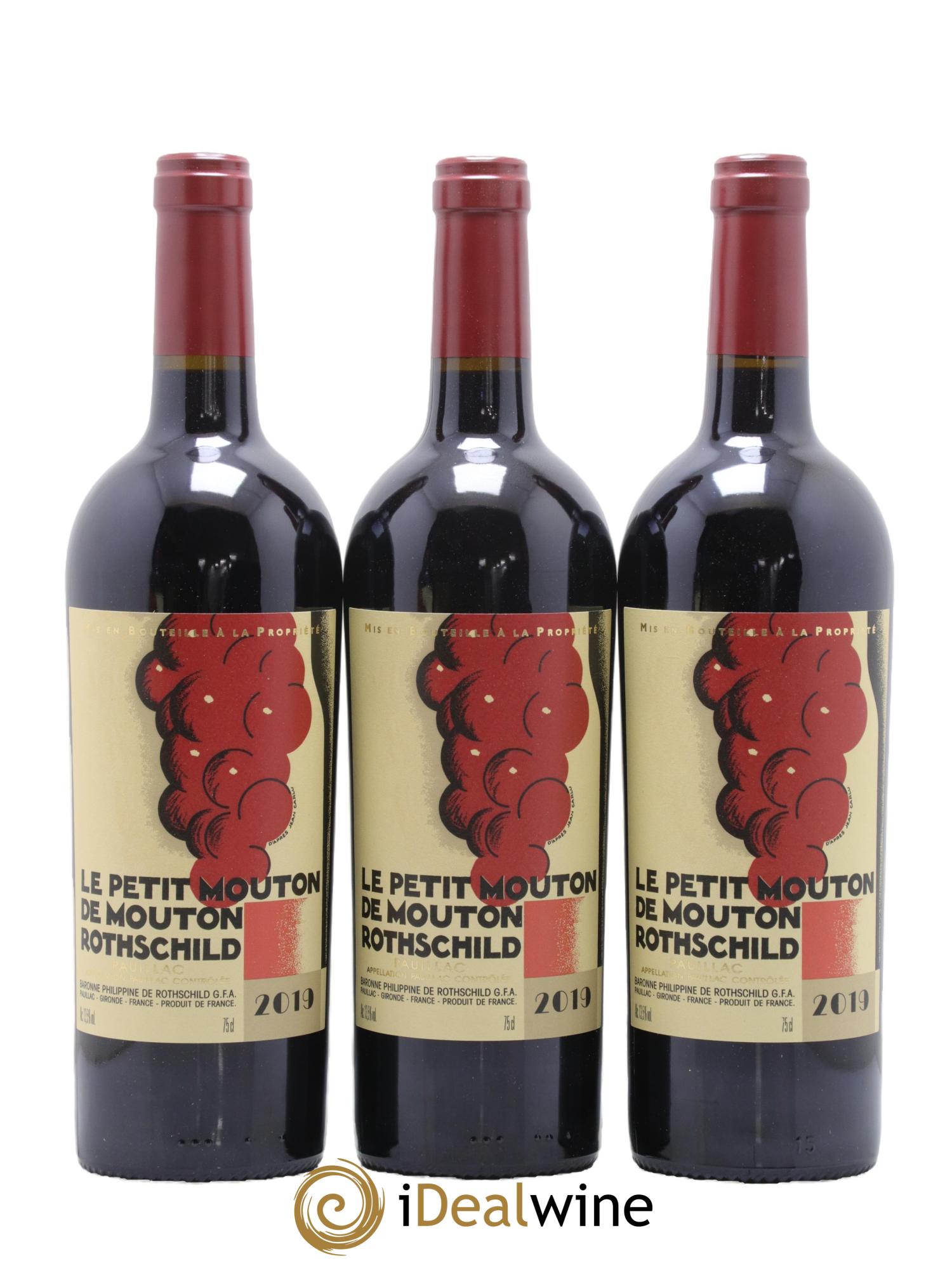 Petit Mouton Second Vin 2019 - Lot de 6 bouteilles - 3