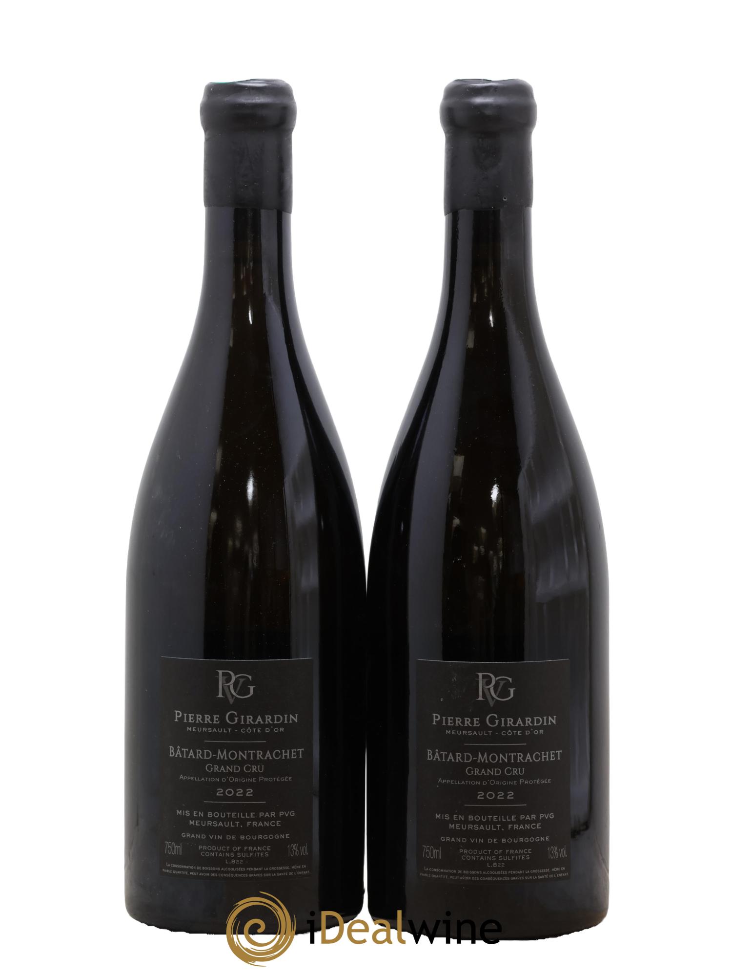 Bâtard-Montrachet Grand Cru Pierre Vincent Girardin 2022 - Lot de 2 bouteilles - 1