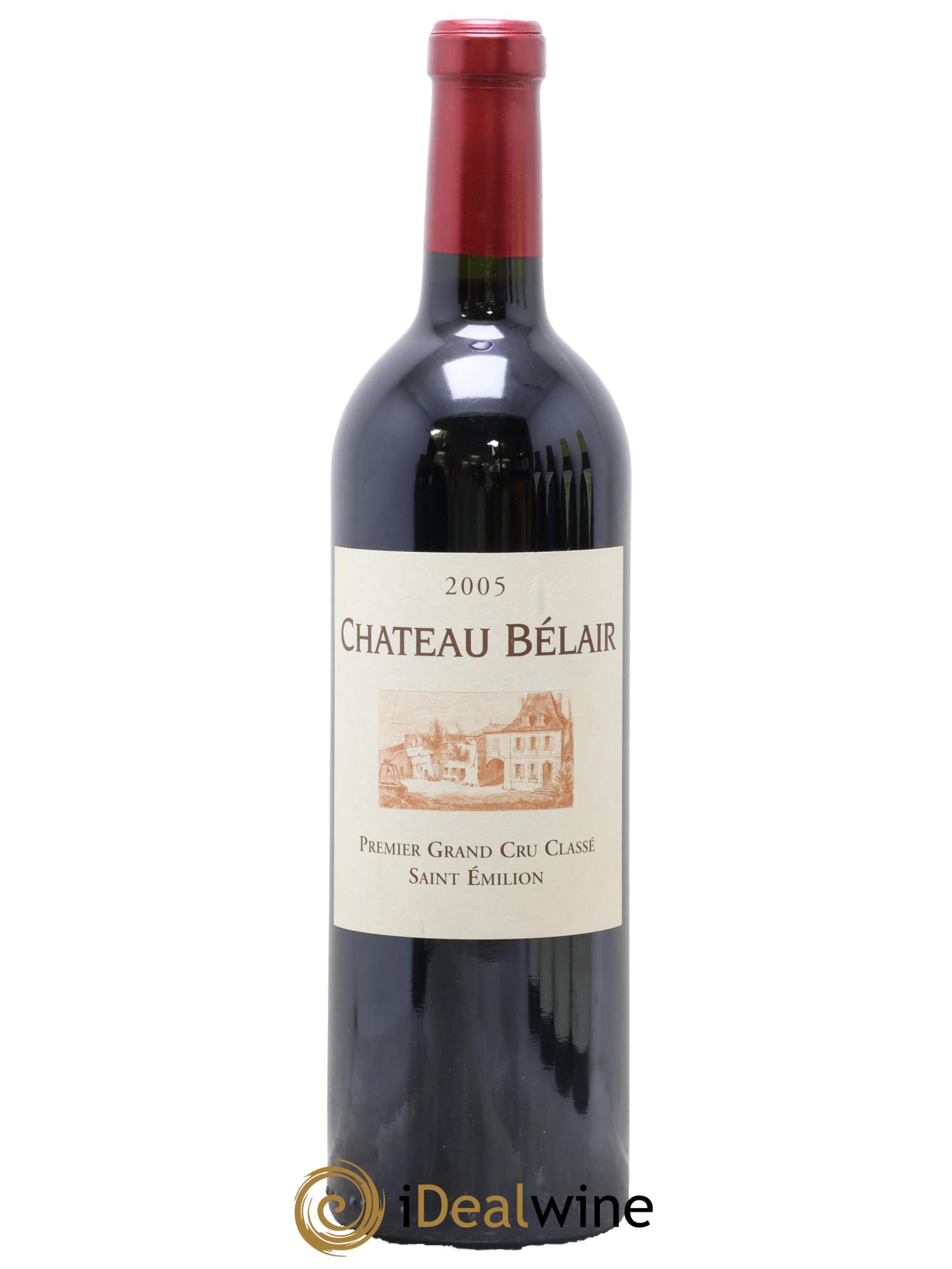 Château Belair (Belair-Monange) 1er Grand Cru Classé B 2005 - Lot of 1 bottle - 0