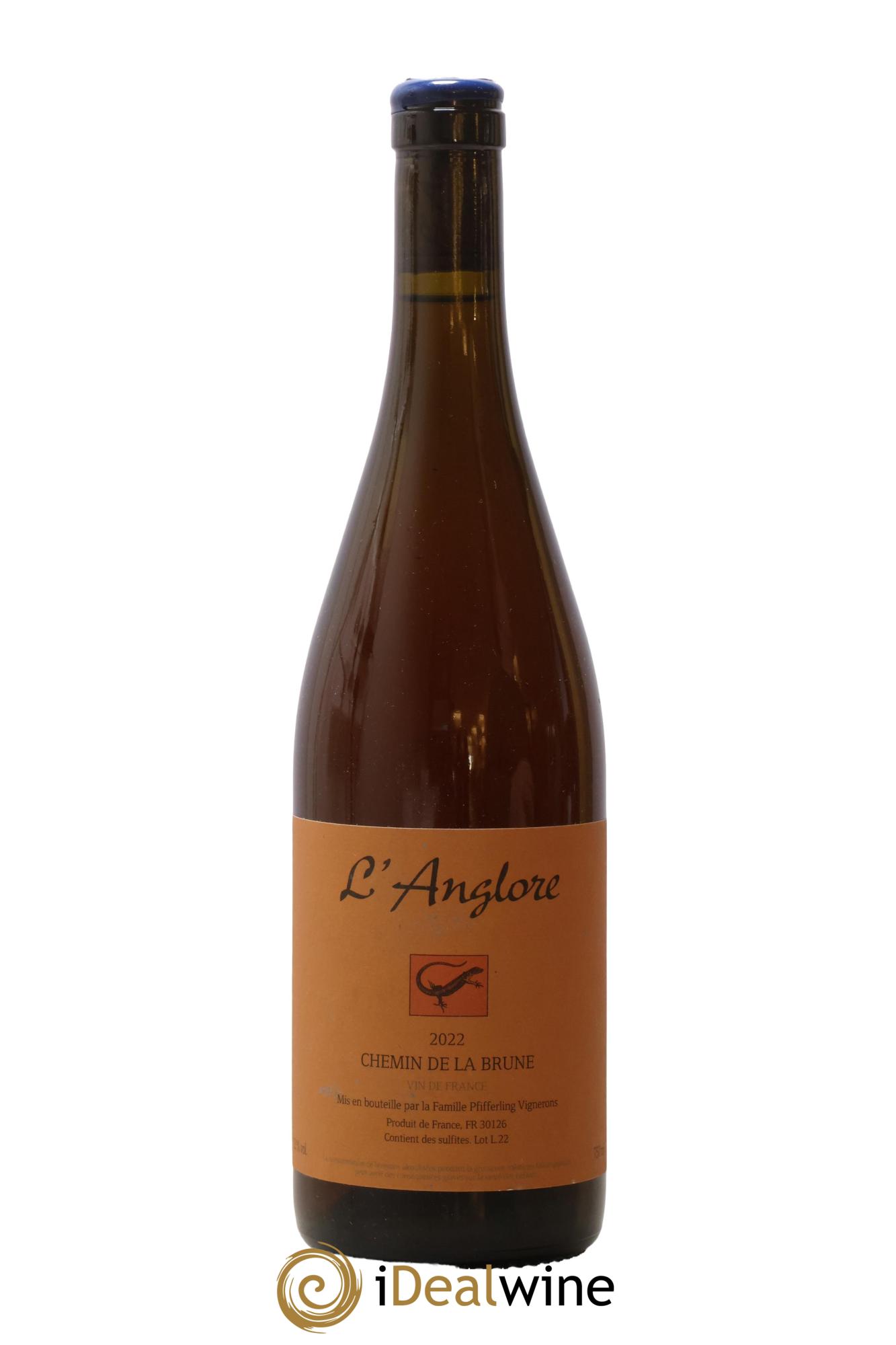 Vin de France Chemin de la brune L'Anglore 2022 - Lot de 1 bouteille - 0