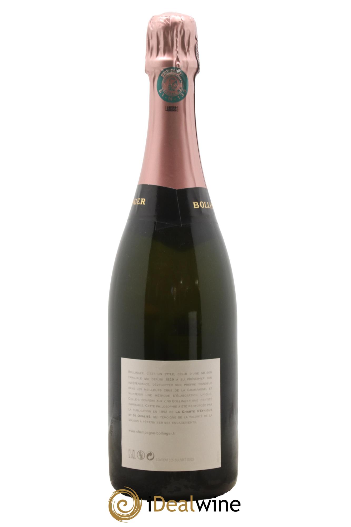 Rosé Brut Bollinger - Posten von 1 Flasche - 1