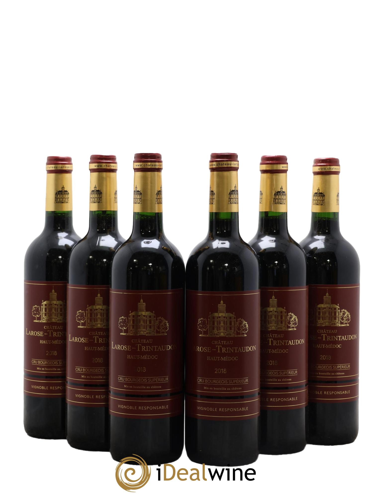 Château Larose Trintaudon Cru Bourgeois 2018 - Posten von 6 Flaschen - 0