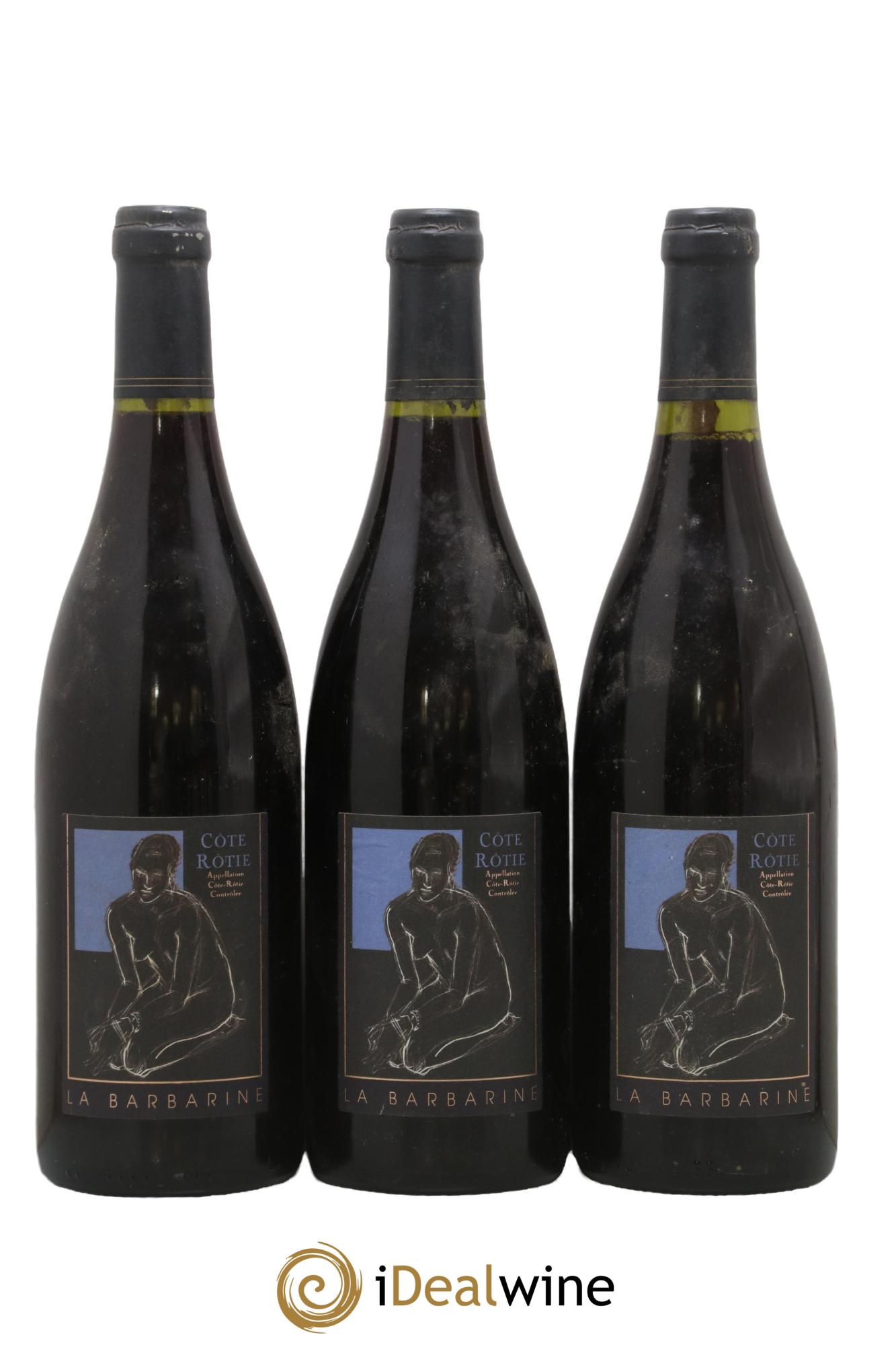 Côte-Rôtie La Barbarine Gangloff (Domaine) 2000 - Lot de 3 bouteilles - 0