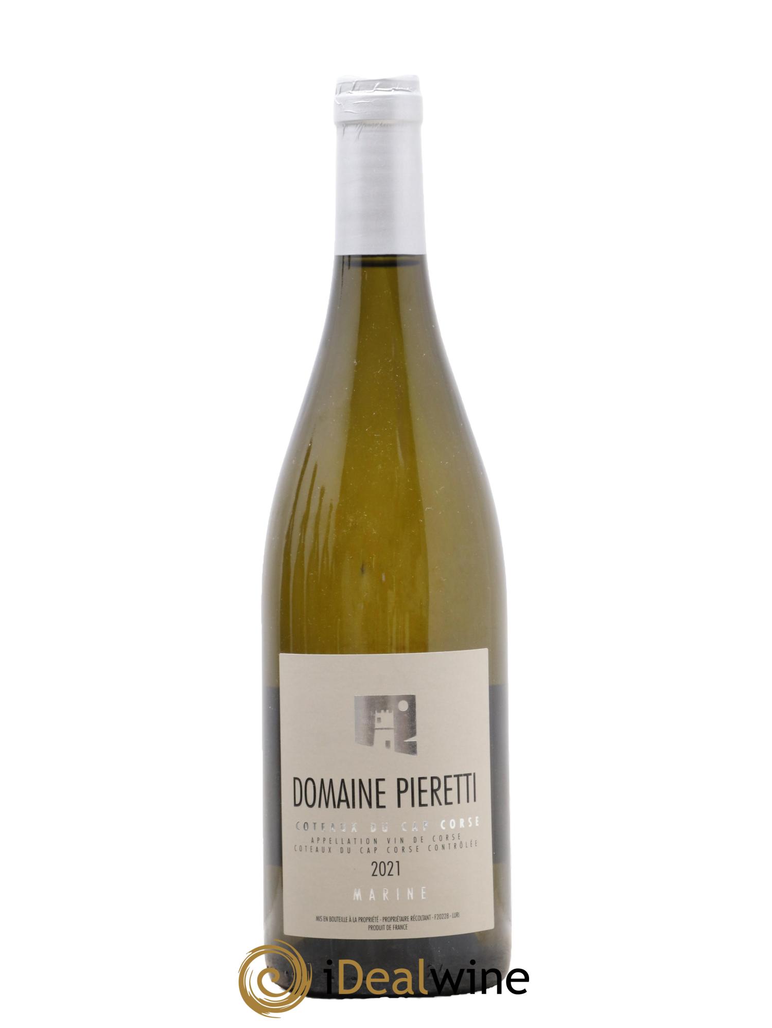 Vin de Corse Marine Coteaux du Cap Corse Pieretti 2021 - Lot de 1 bouteille - 0