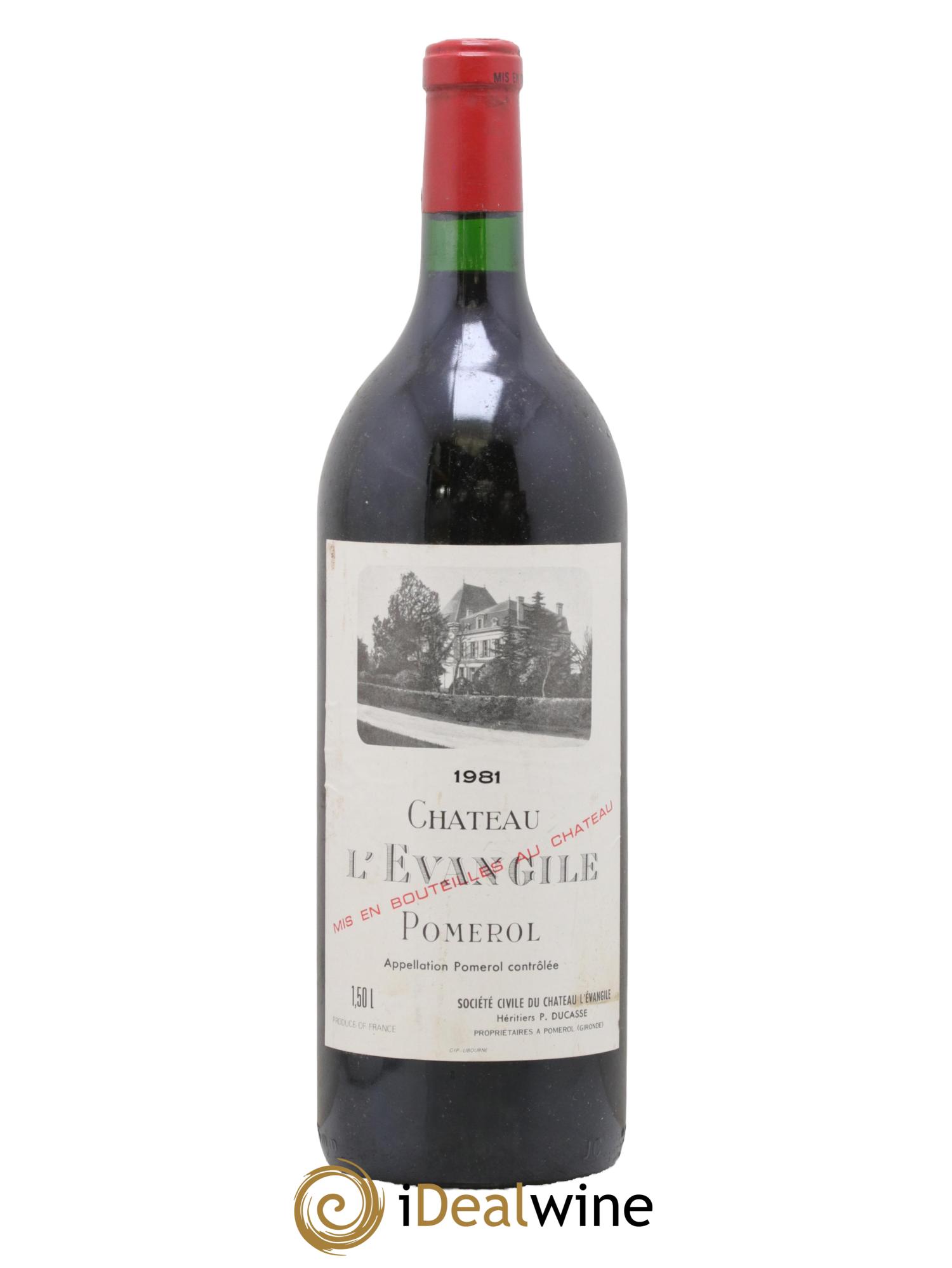 Château l' Évangile 1981 - Lot de 1 magnum - 0