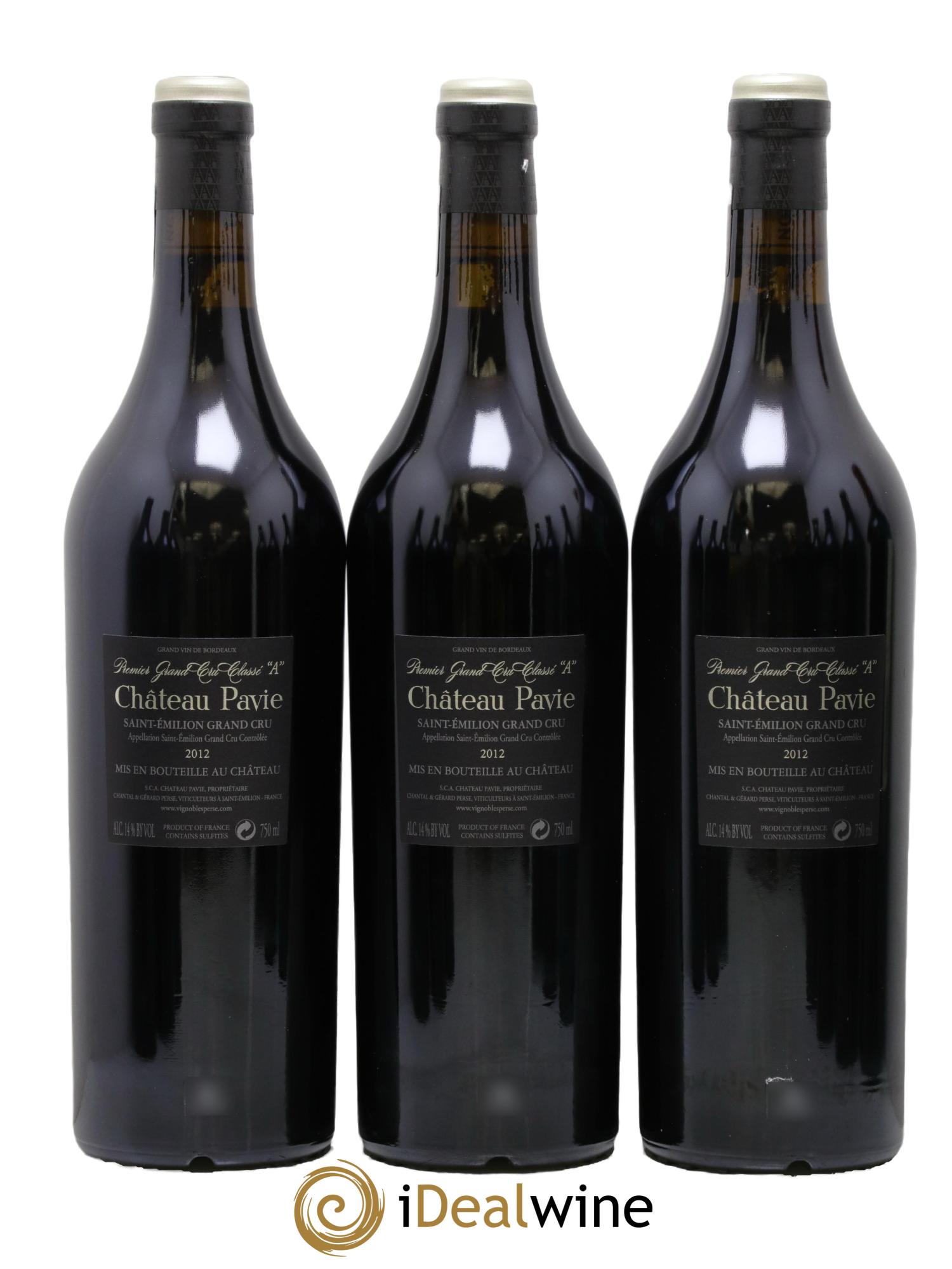 Château Pavie 1er Grand Cru Classé A 2012 - Lot de 12 bouteilles - 4