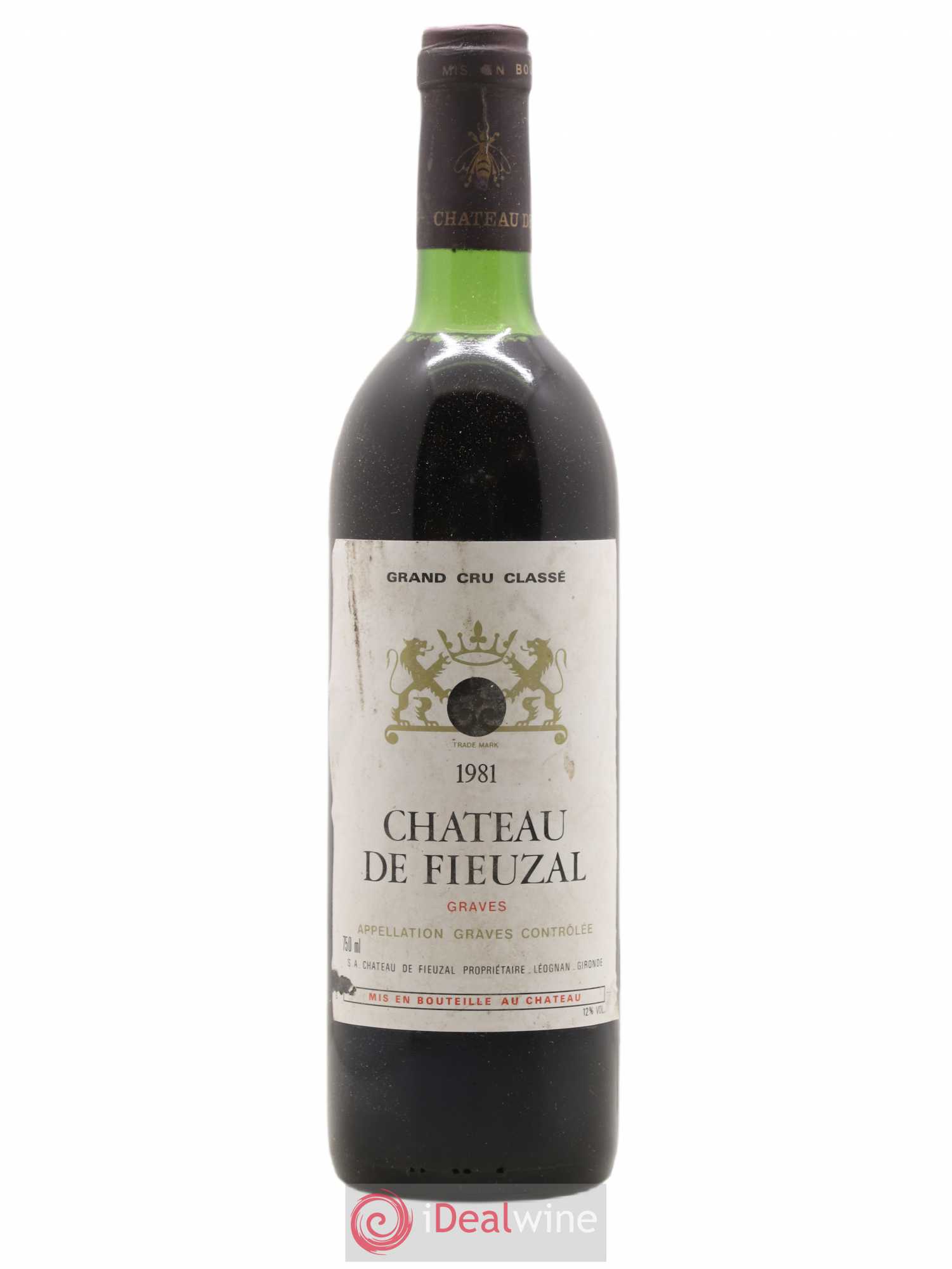 Château de Fieuzal Cru Classé de Graves 1981 - Lot de 1 bouteille - 0