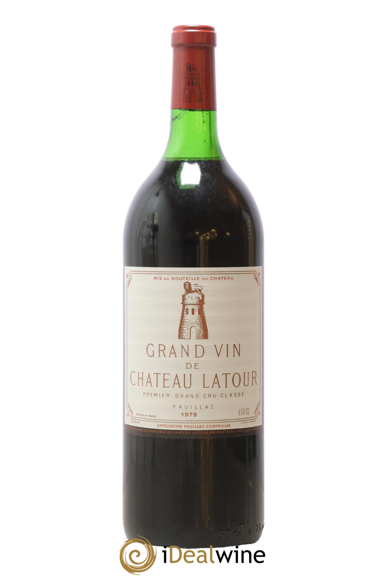 Château Latour 1er Grand Cru Classé 1979 - Lot de 1 magnum - 0