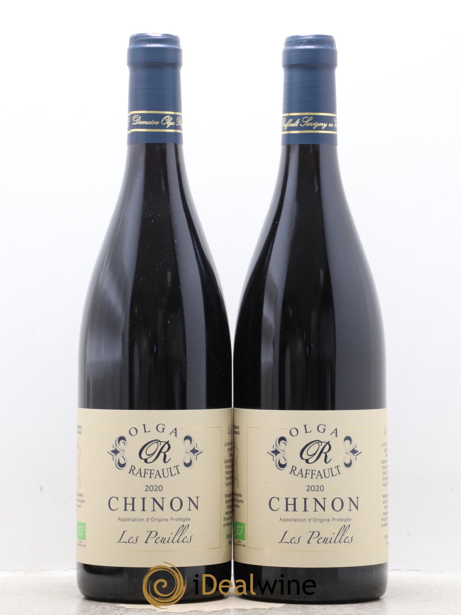 Chinon Les Peuilles Domaine Olga Raffault 2020 - Lot de 2 bouteilles - 0