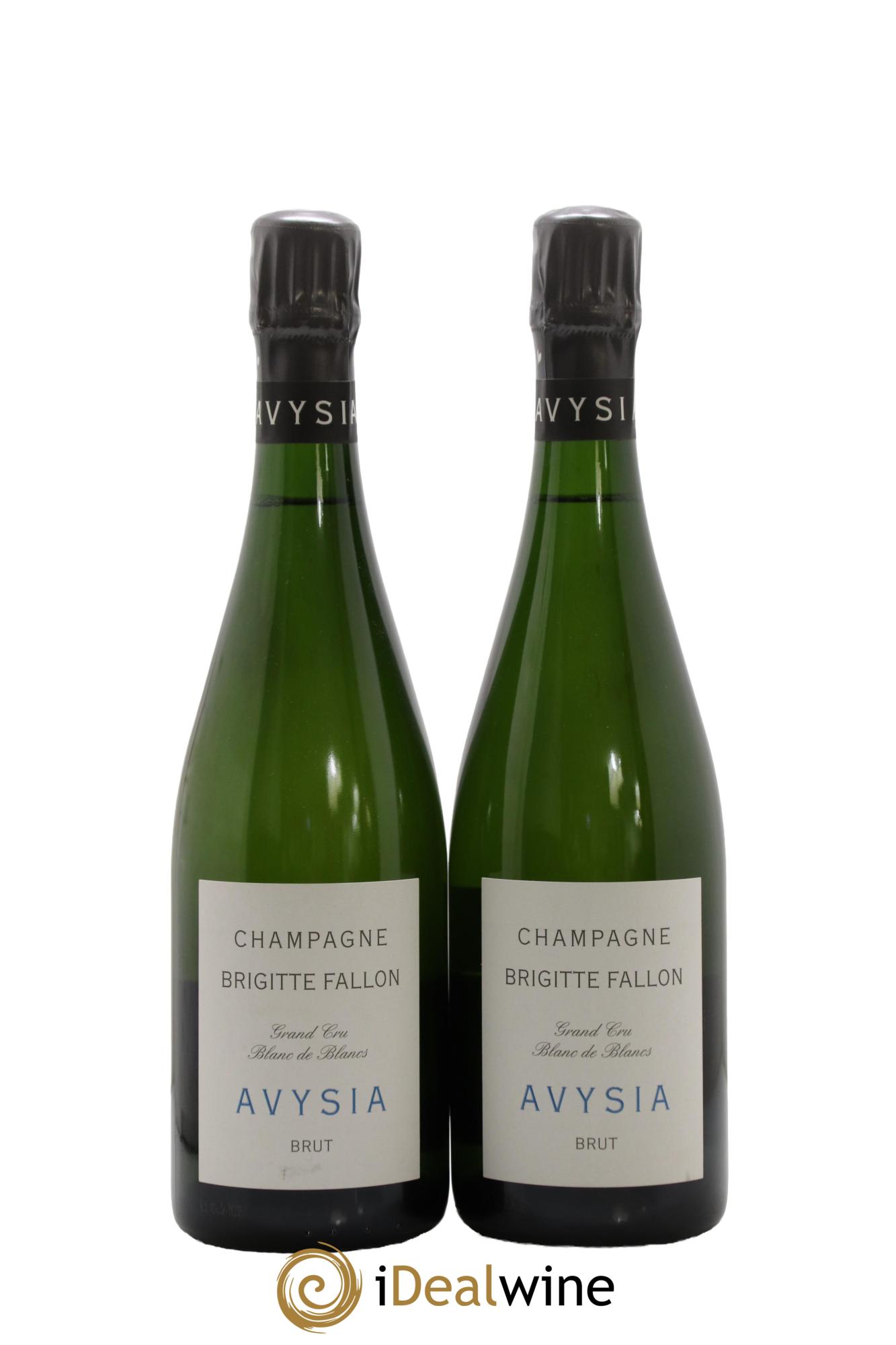 Champagne Avysia Brigitte Fallon - Lot de 2 bouteilles - 0