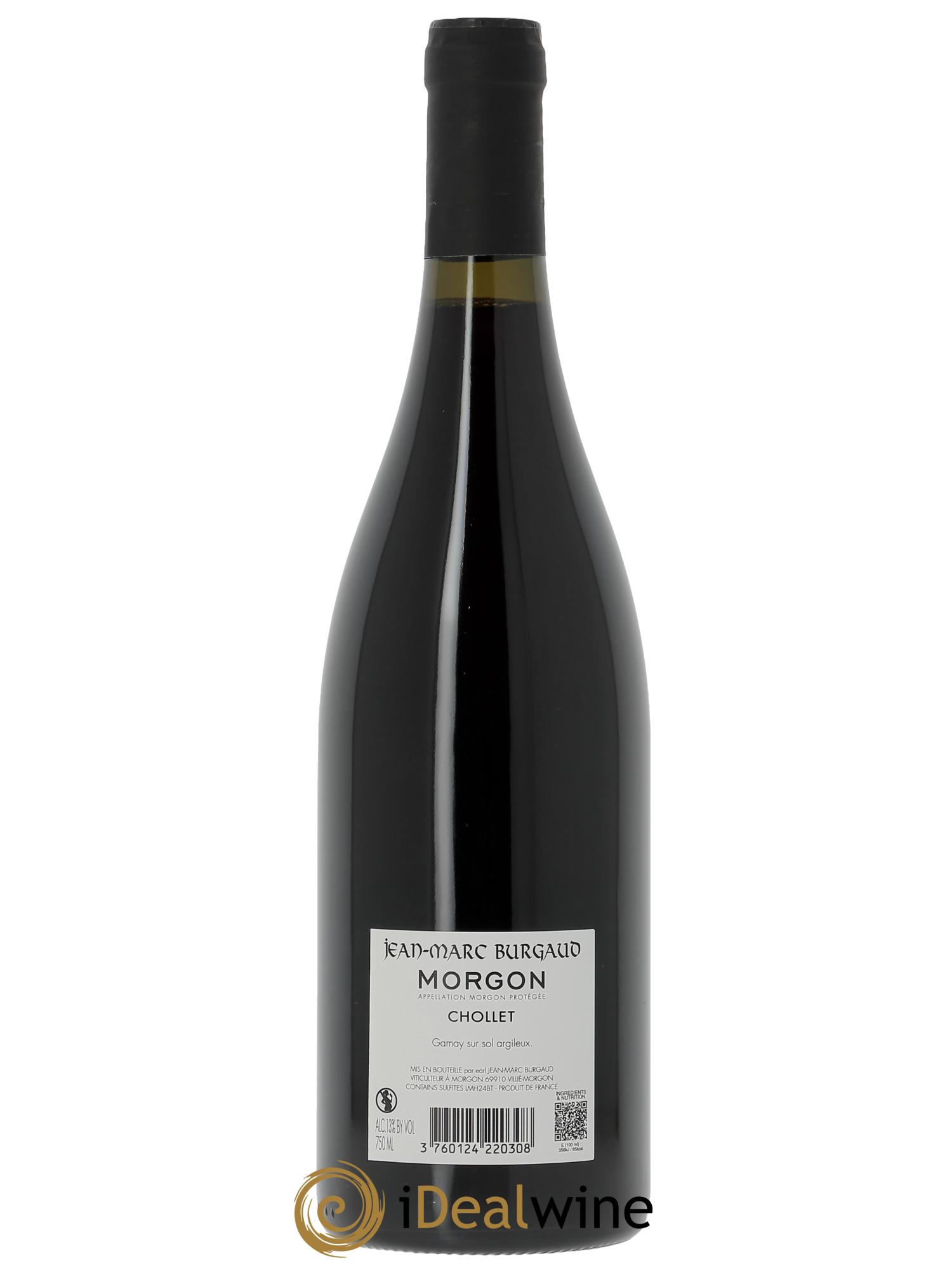 Morgon Chollet Jean-Marc Burgaud (Domaine) 2024 - Lot de 1 bouteille - 1