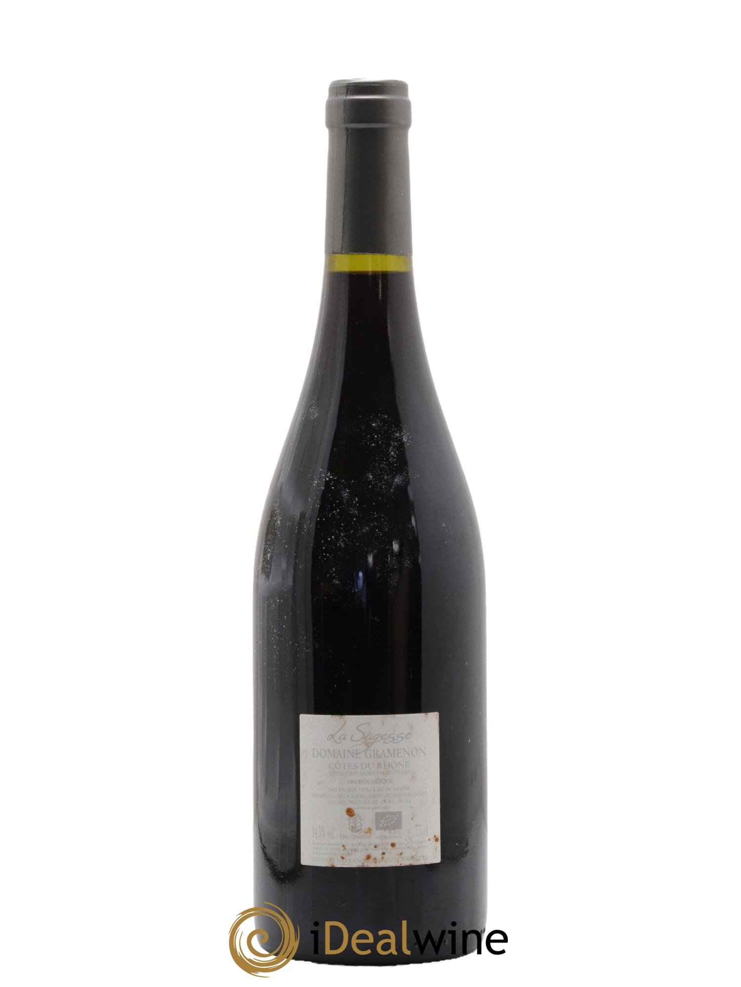 Côtes-du-Rhône La Sagesse Gramenon (Domaine) 2019 - Lot de 1 bouteille - 1