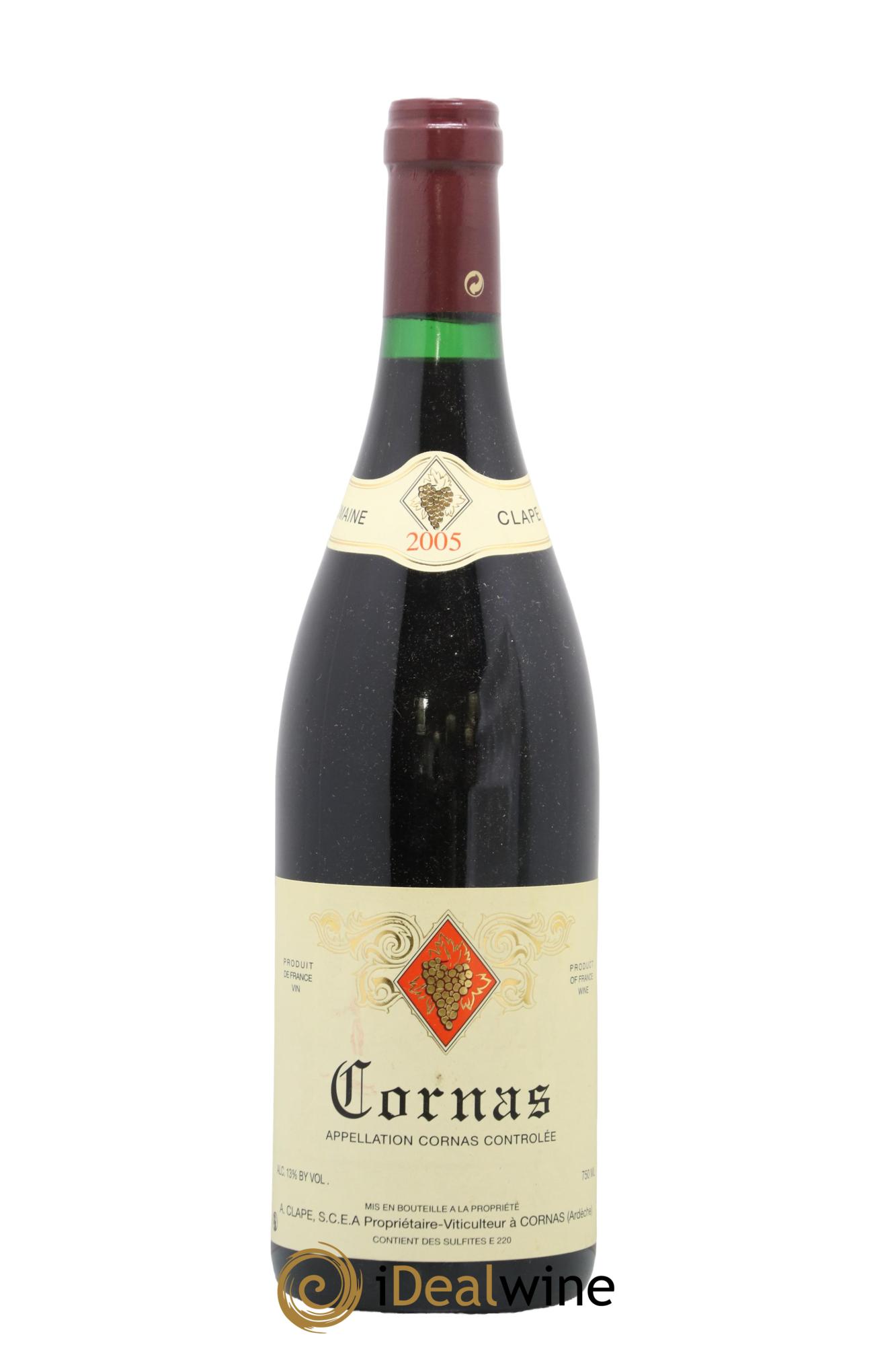 Cornas Auguste Clape 2005 - Lot of 1 bottle - 0