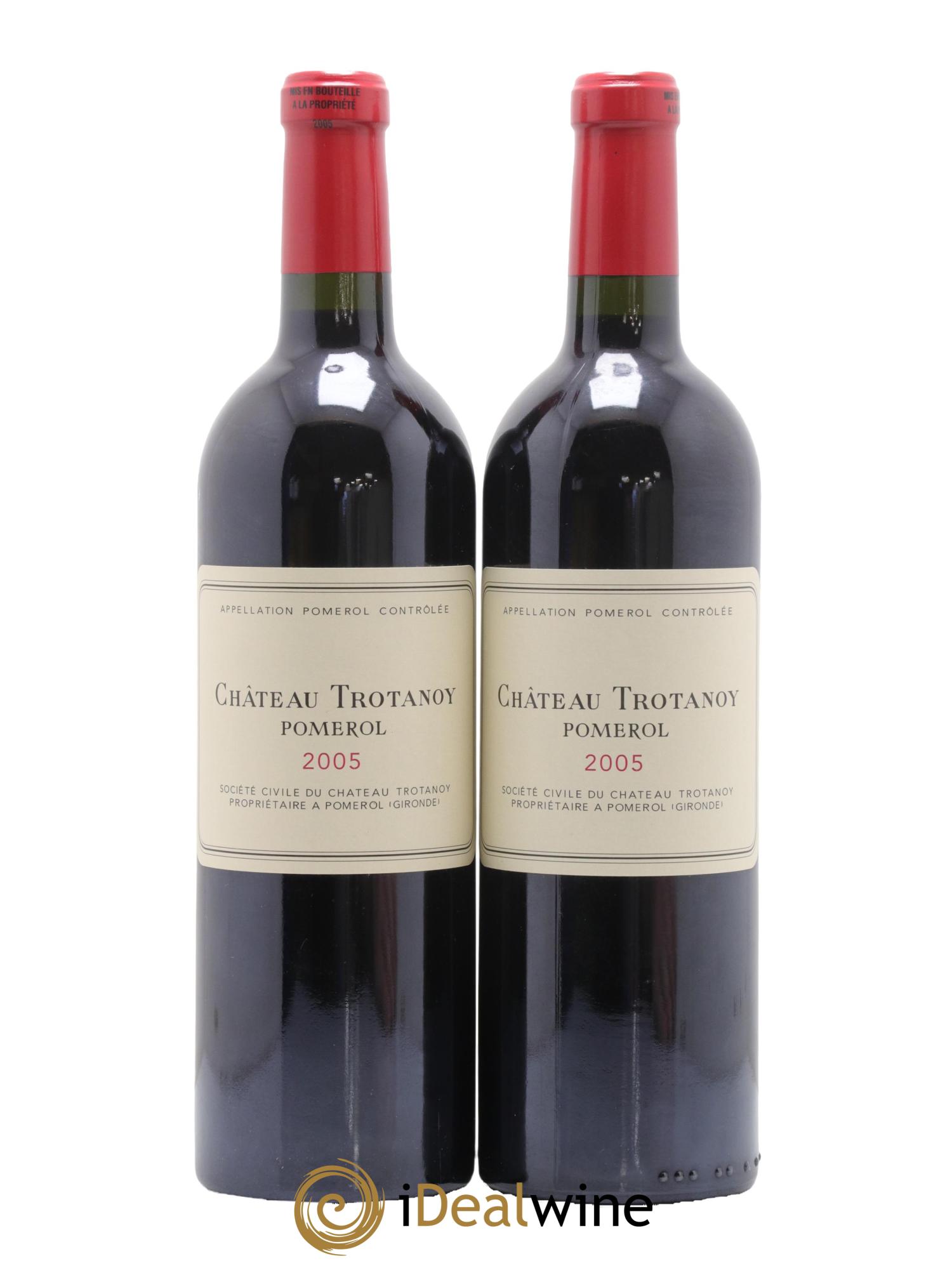 Château Trotanoy 2005 - Posten von 2 Flaschen - 0