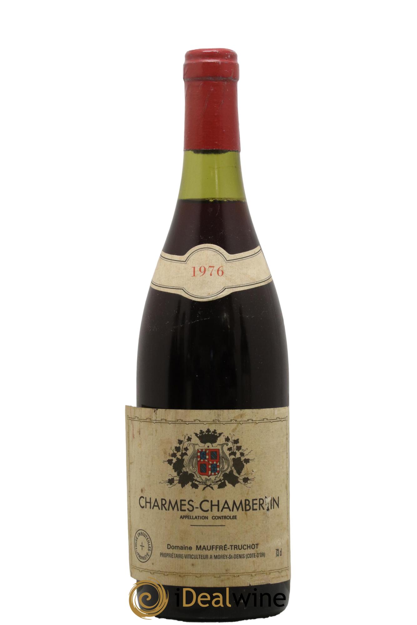 Charmes-Chambertin Grand Cru Mauffré-Truchot 1976 - Lot de 1 bouteille - 0