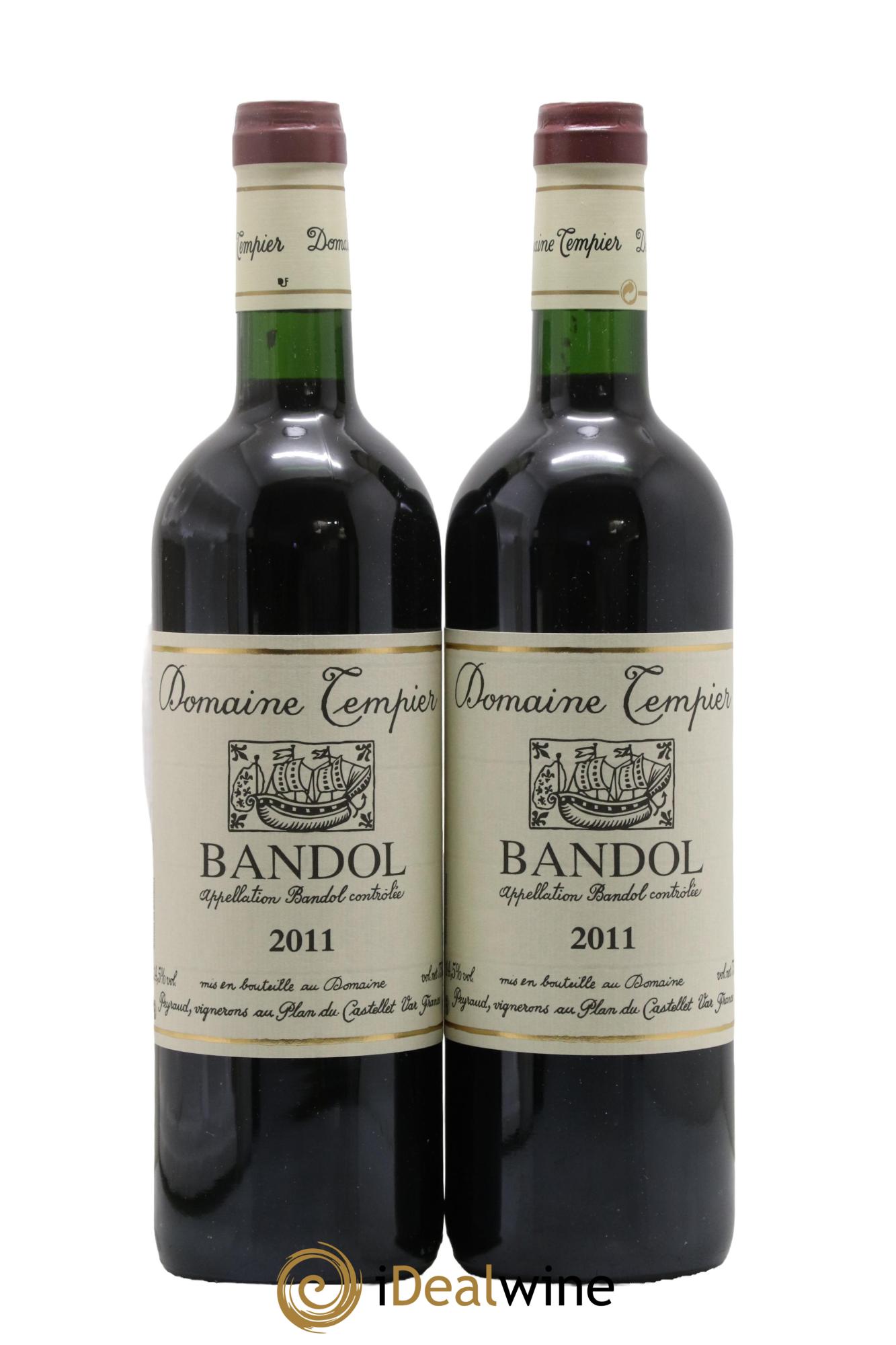 Bandol Domaine Tempier Famille Peyraud 2011 - Lot de 2 bouteilles - 0