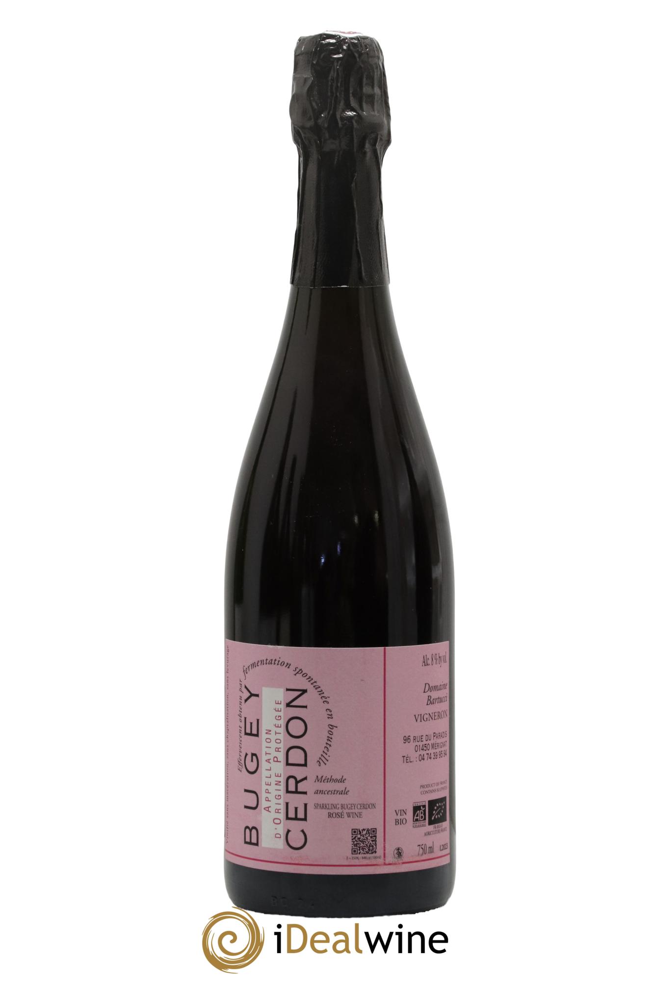 Bugey Cerdon Bartucci 2023 - Lot de 1 bouteille - 0