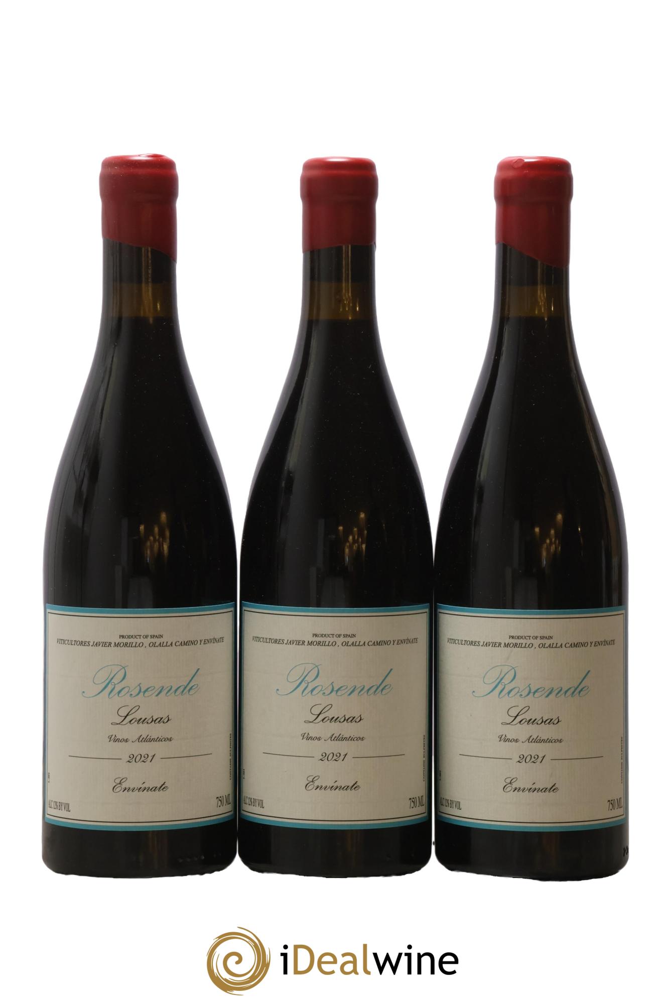 Espagne Vinos Atlánticos Lousas Parcela Rosende Envinate 2021 - Lotto di 3 bottiglie - 0