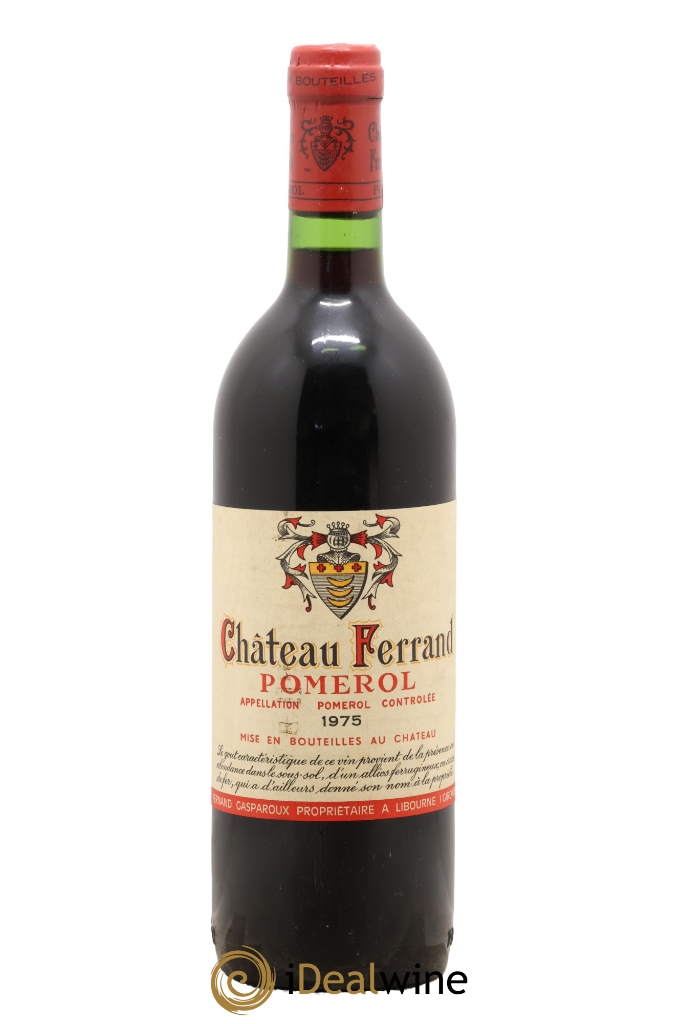 Château de Ferrand Grand Cru Classé 1975 - Posten von 1 Flasche - 0