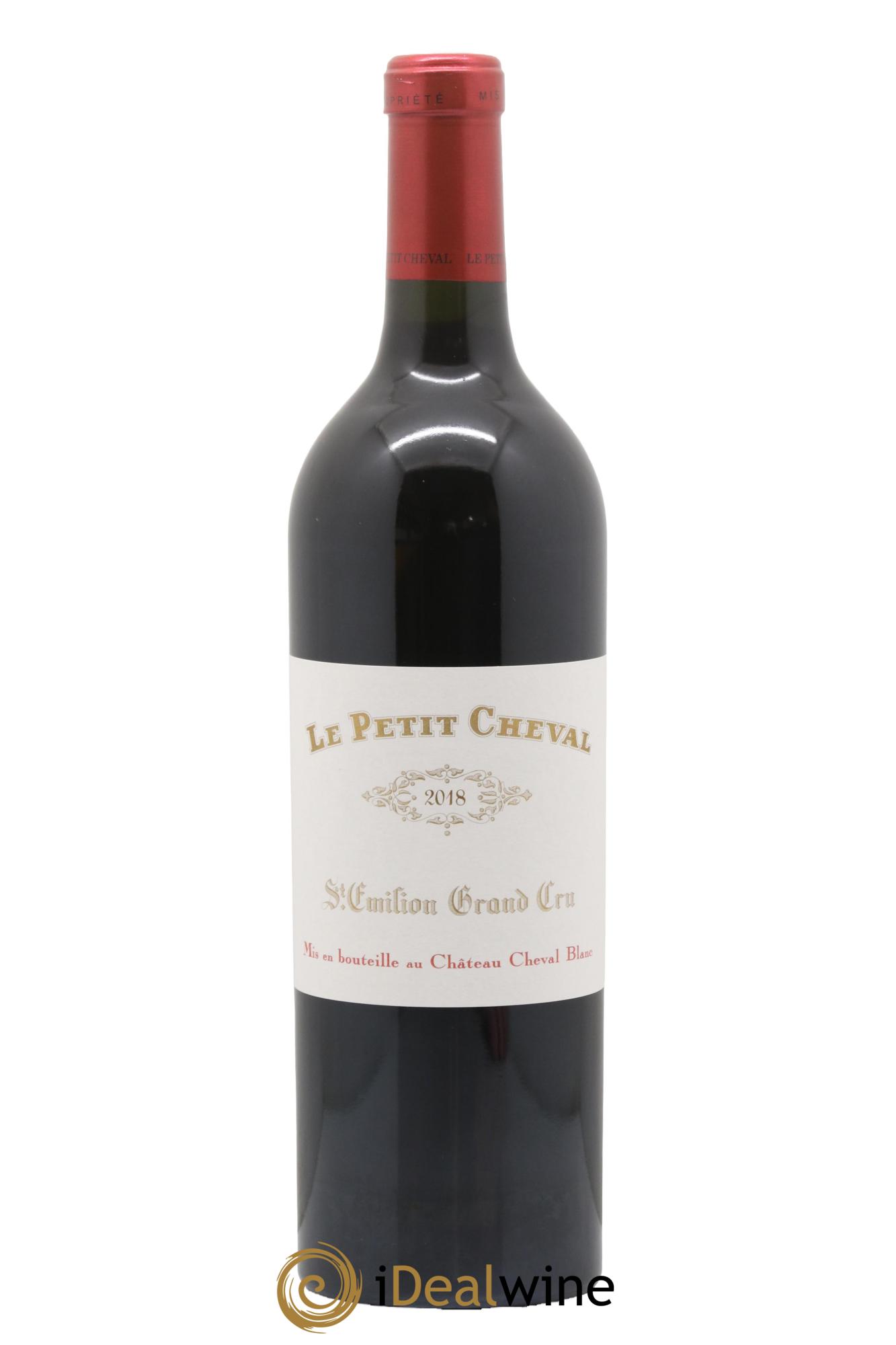 Le Petit Cheval Second Vin 2018 - Lot of 1 bottle - 0
