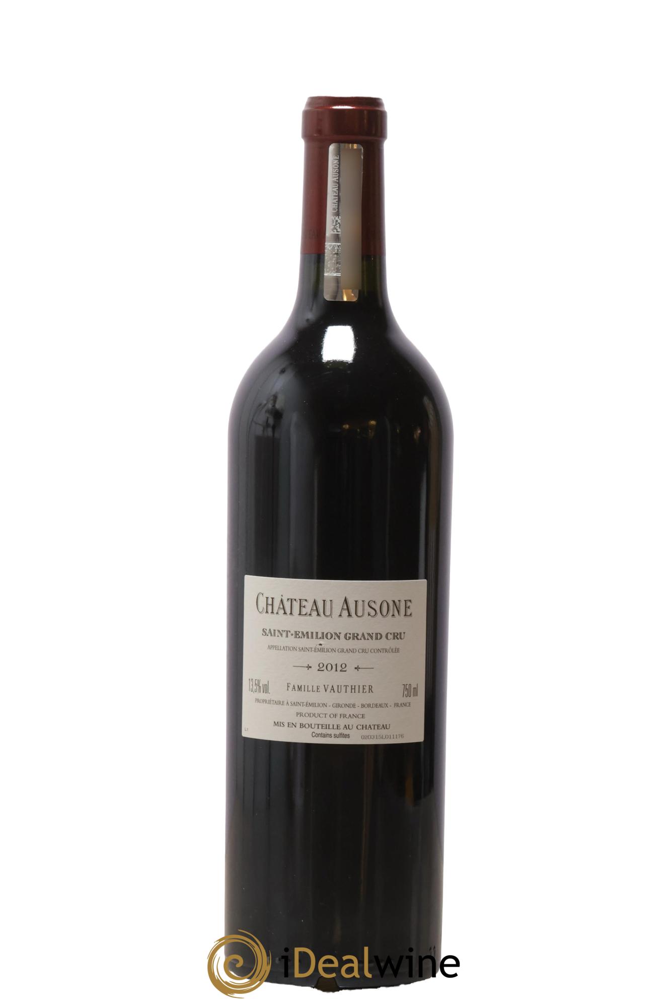 Château Ausone 1er Grand Cru Classé A 2012 - Lotto di 1 bottiglia - 1