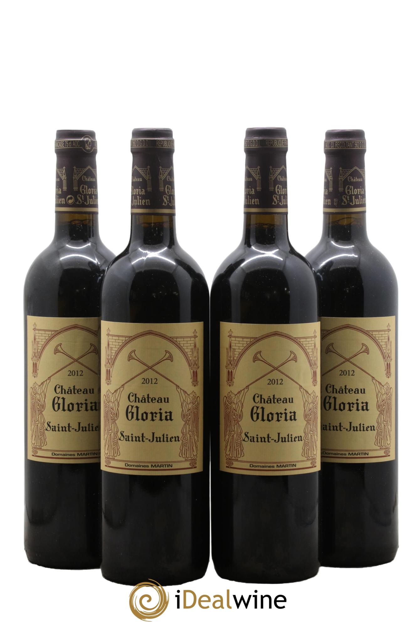 Château Gloria 2012 - Posten von 4 Flaschen - 0