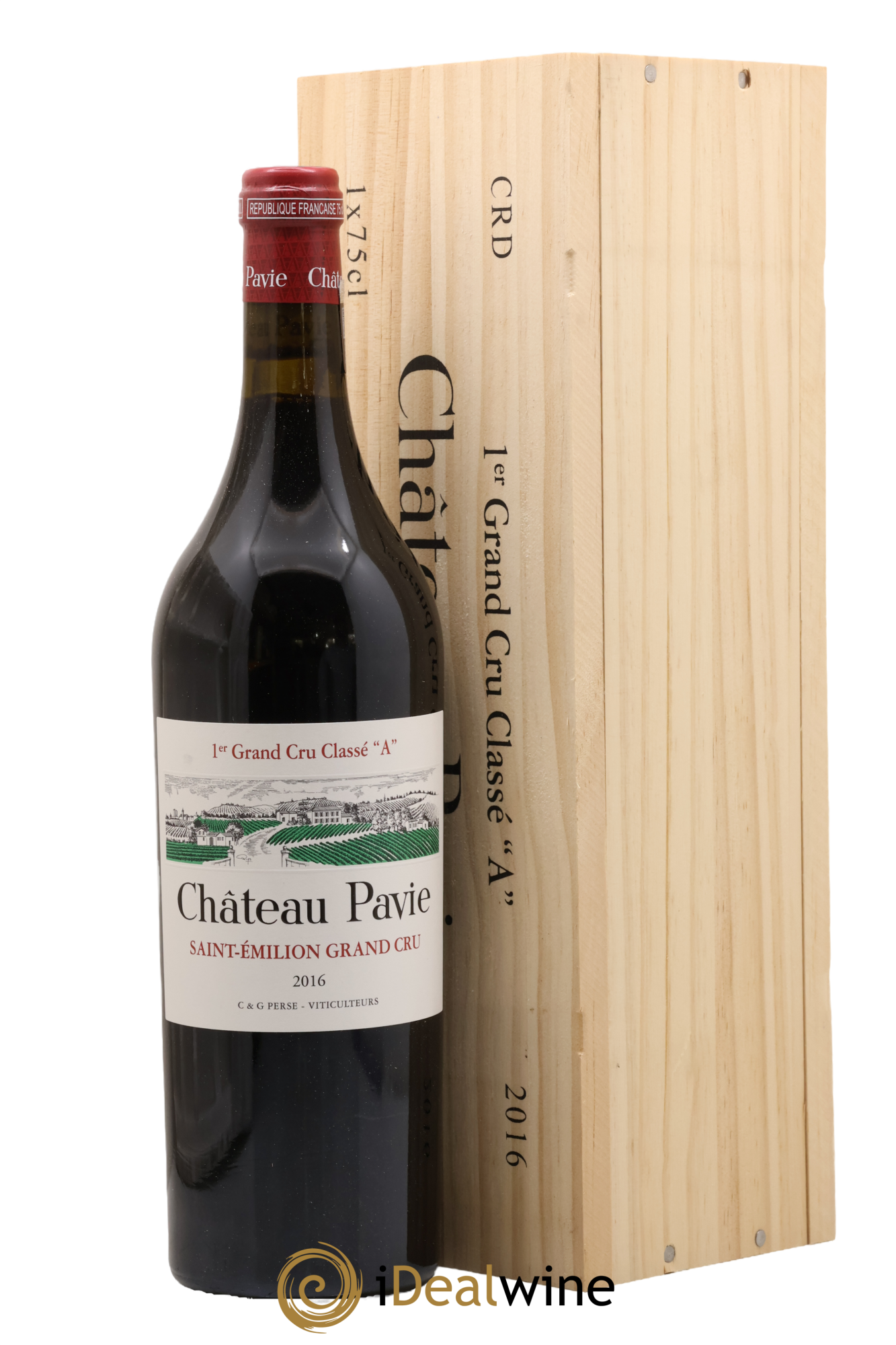 Château Pavie 1er Grand Cru Classé A 2016 - Posten von 1 Flasche - 0