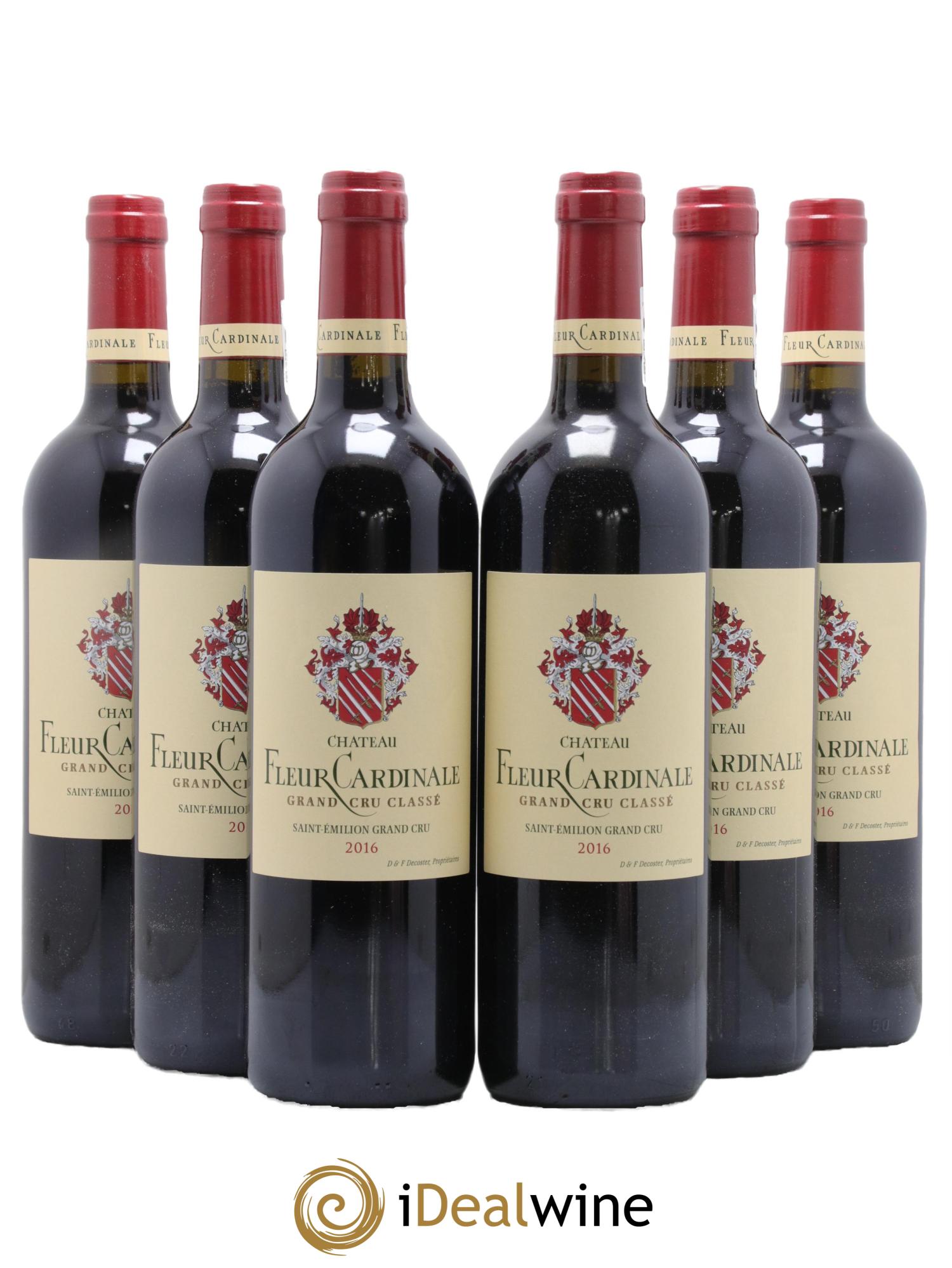 Château Fleur Cardinale Grand Cru Classé 2016 - Lot de 6 bouteilles - 0