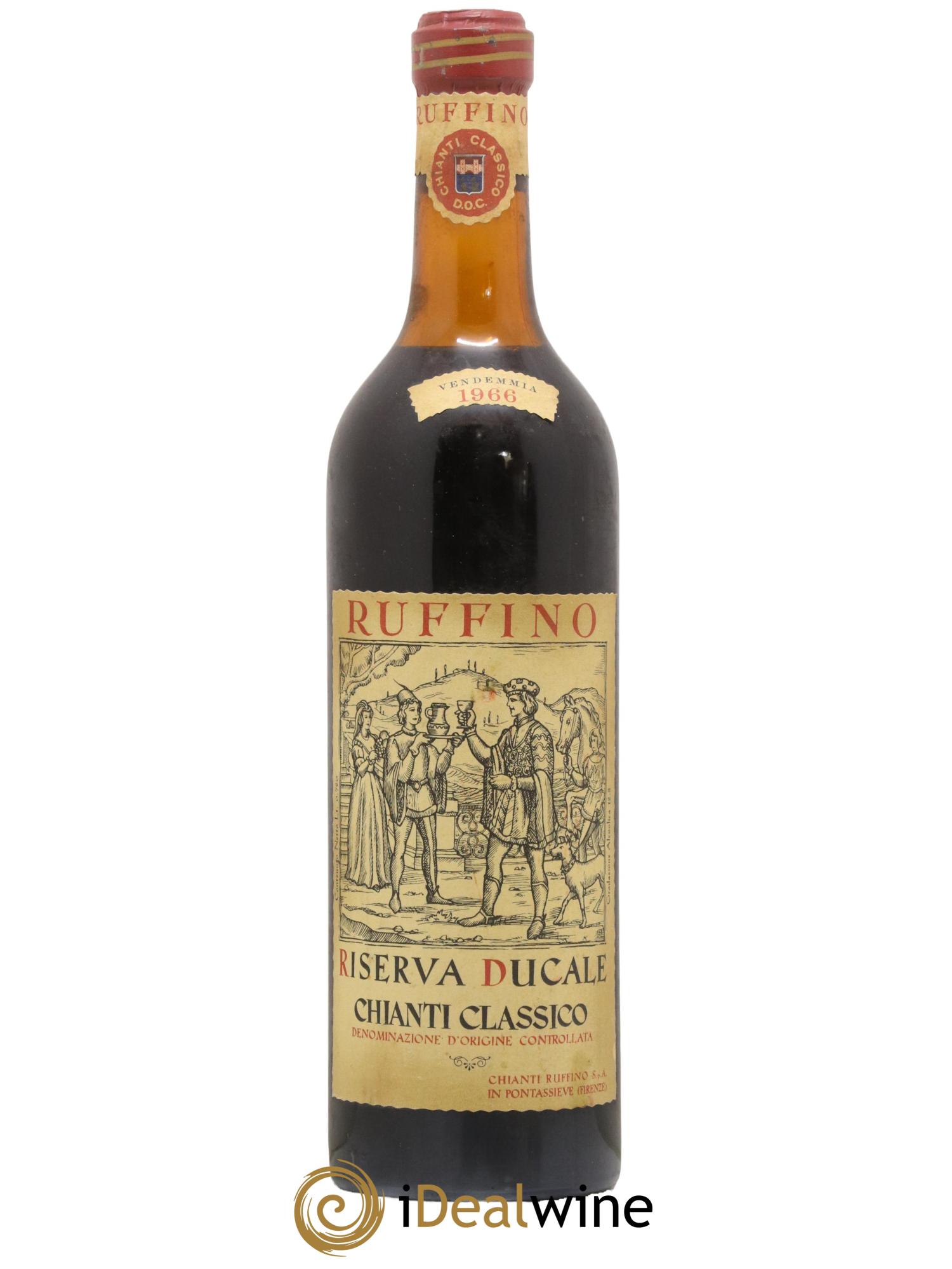 Chianti Classico DOCG Riserva Ducale Ruffino 1966 - Lot of 1 bottle - 0