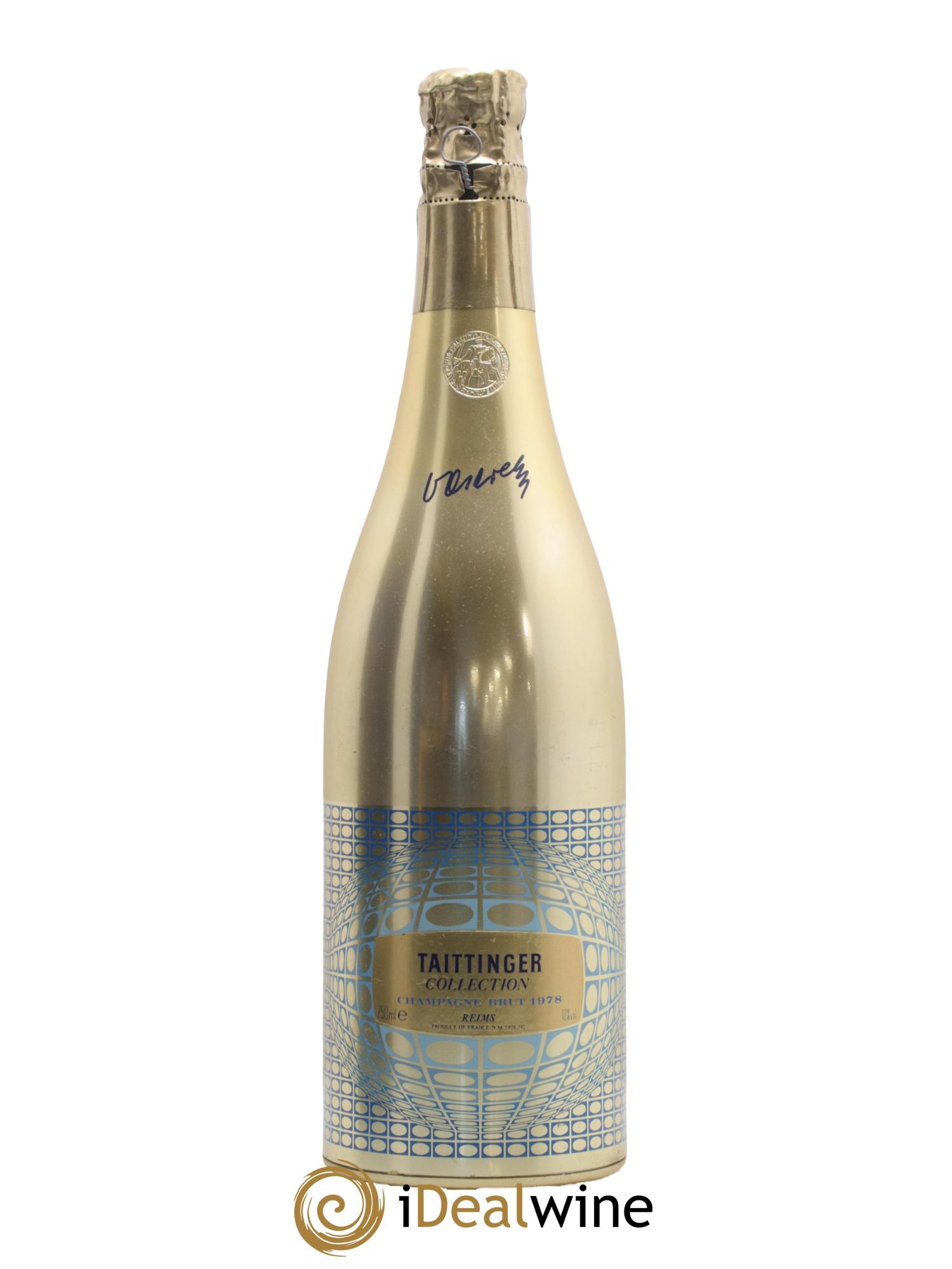 1978 - Collection Vasarely Taittinger 1978 - Lotto di 1 bottiglia - 1