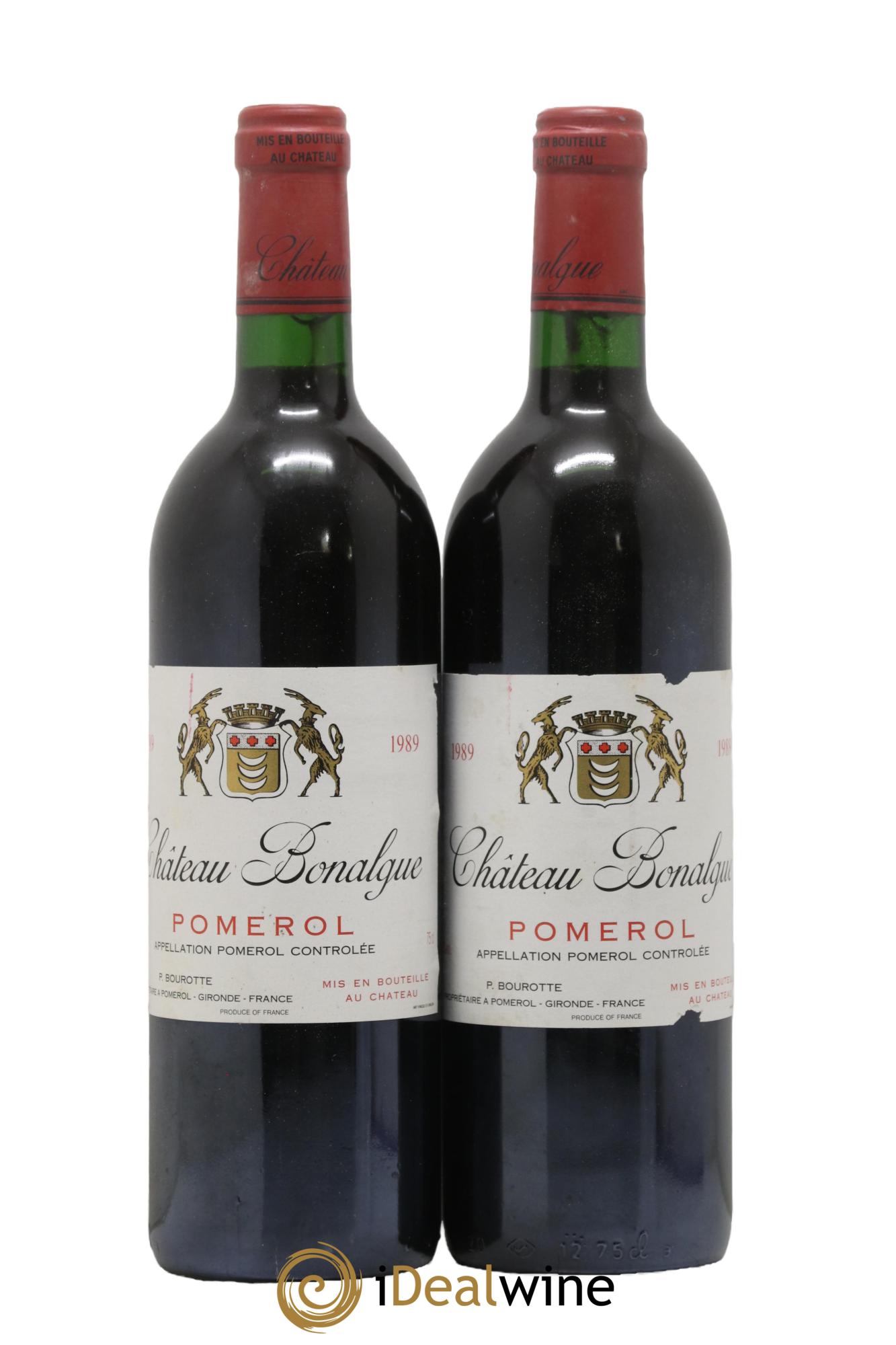 Château Bonalgue 1989 - Posten von 2 Flaschen - 0