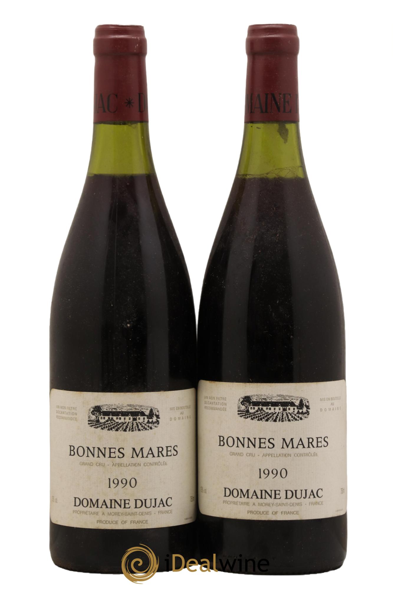 Bonnes-Mares Grand Cru Dujac (Domaine) 1990 - Lot de 2 bouteilles - 0