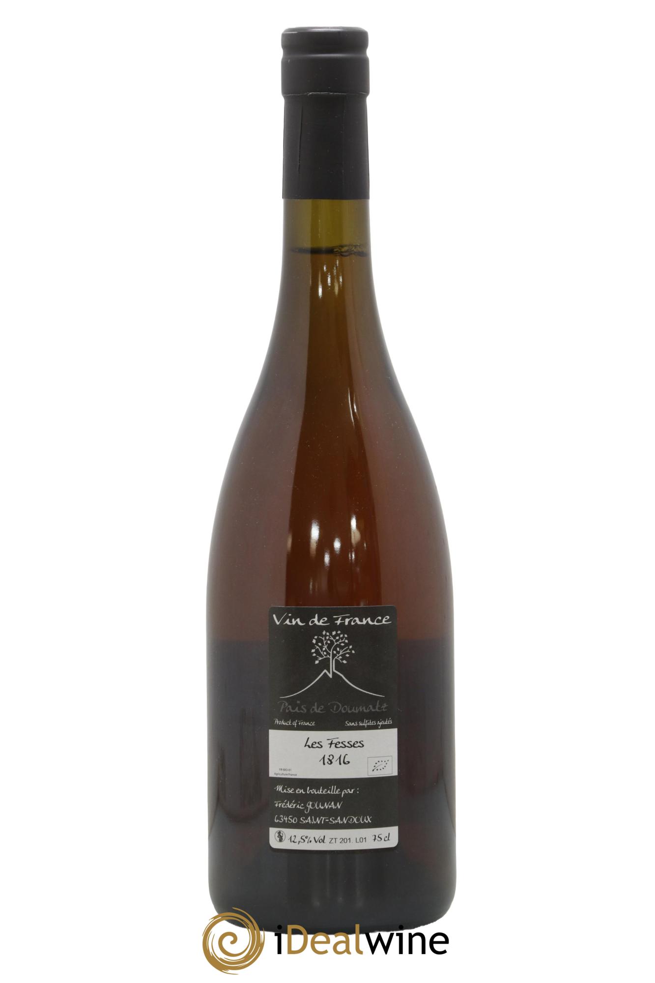 Vin de France Les Fesses Vignoble de l'Arbre Blanc 2016 - Posten von 1 Flasche - 1