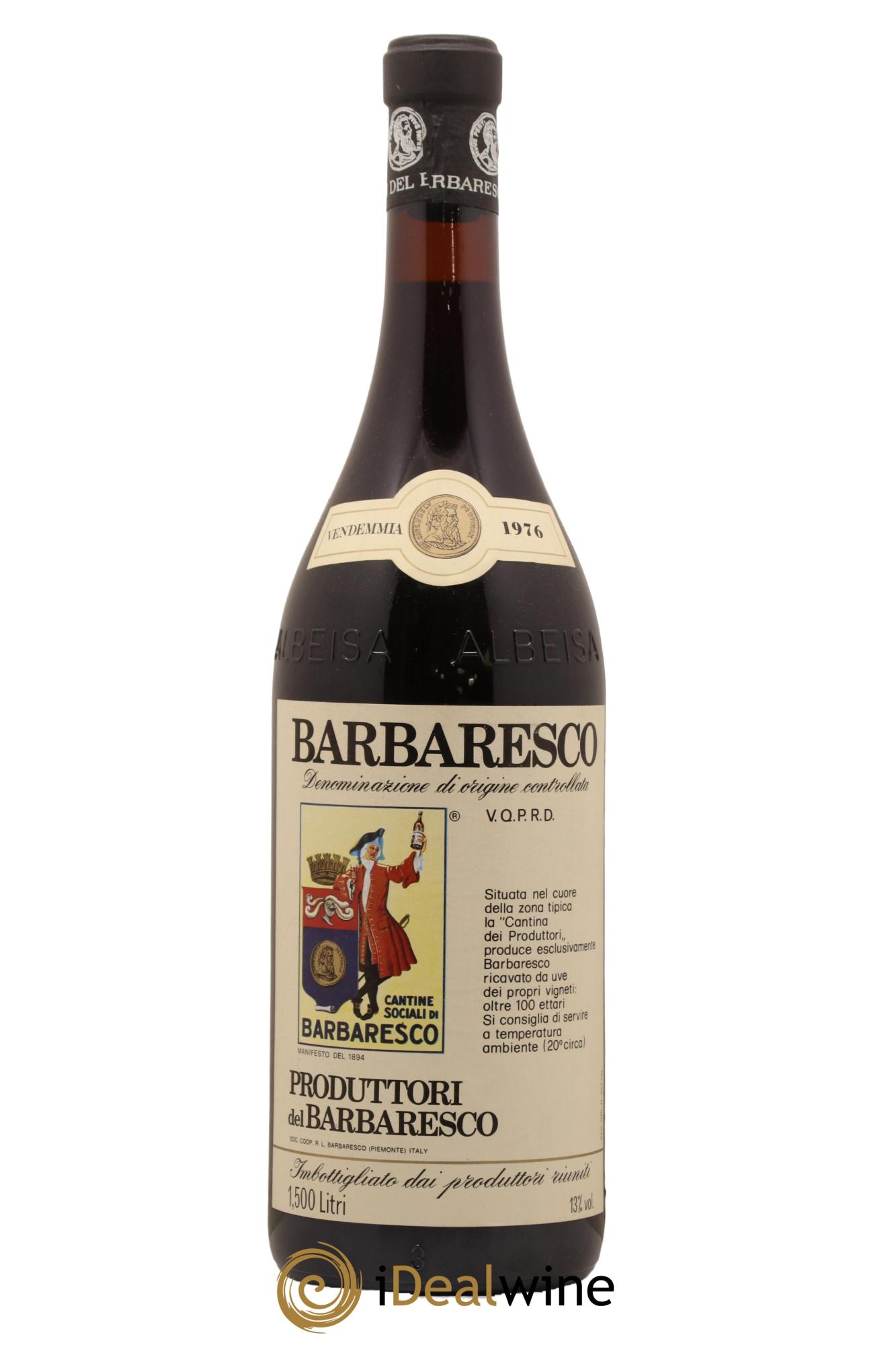 Barbaresco DOCG Produttori del Barbaresco 1976 - Lot de 1 magnum - 0