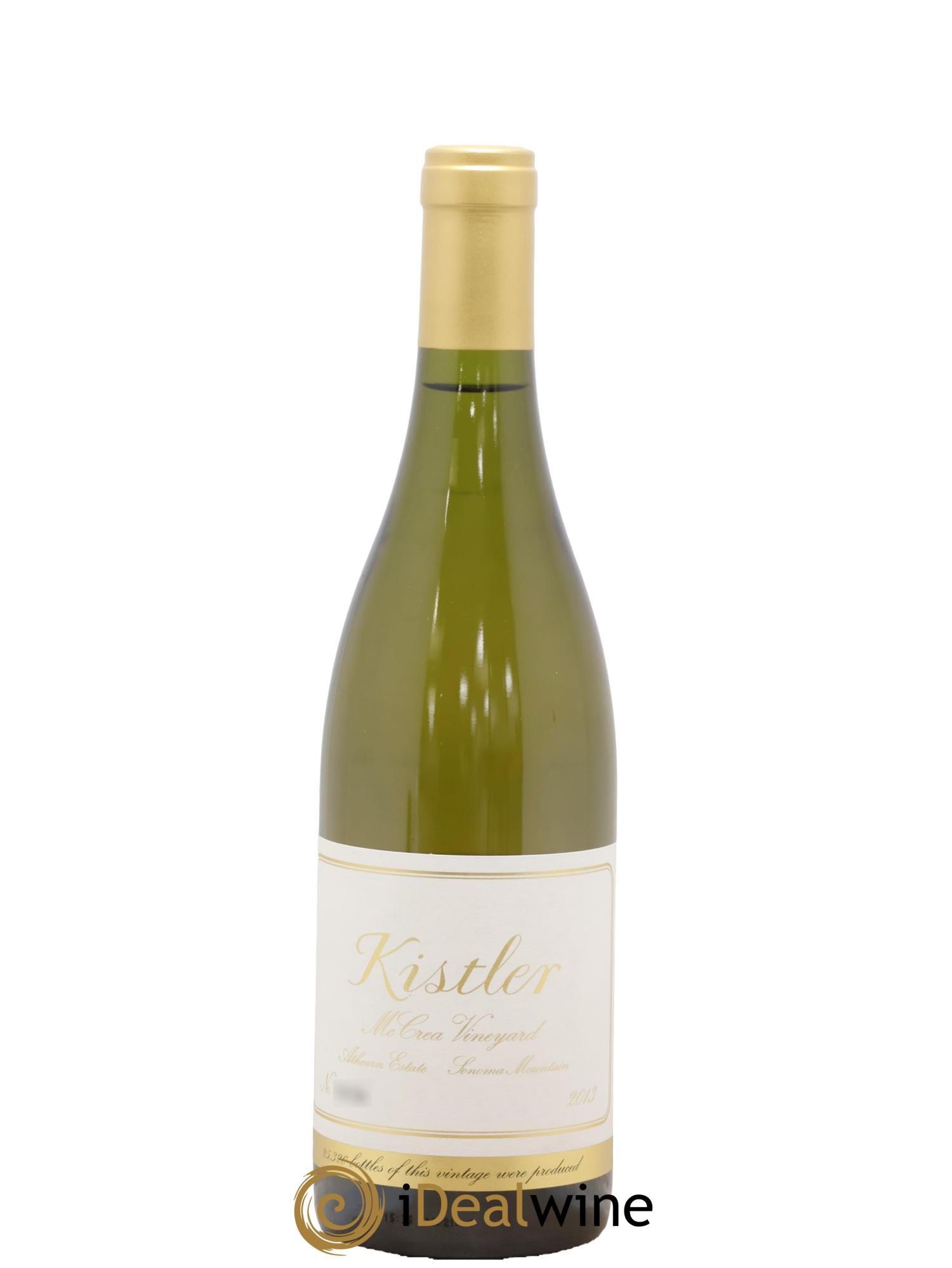 Sonoma Mountain Chardonnay McCrea Vineyard Kistler Vineyards 2013 - Lot de 1 bouteille - 0