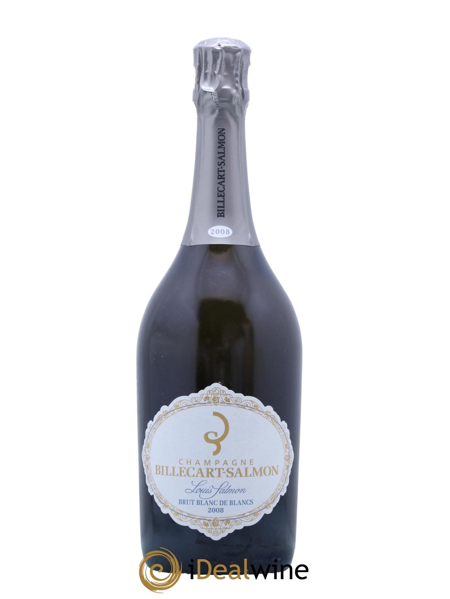 Louis Salmon Blanc de Blancs Brut Billecart-Salmon 2008 - Lot of 1 bottle - 0